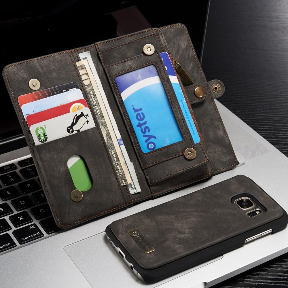 Multi-slot Suojakotelo Samsung Galaxy S7 Harmaa
