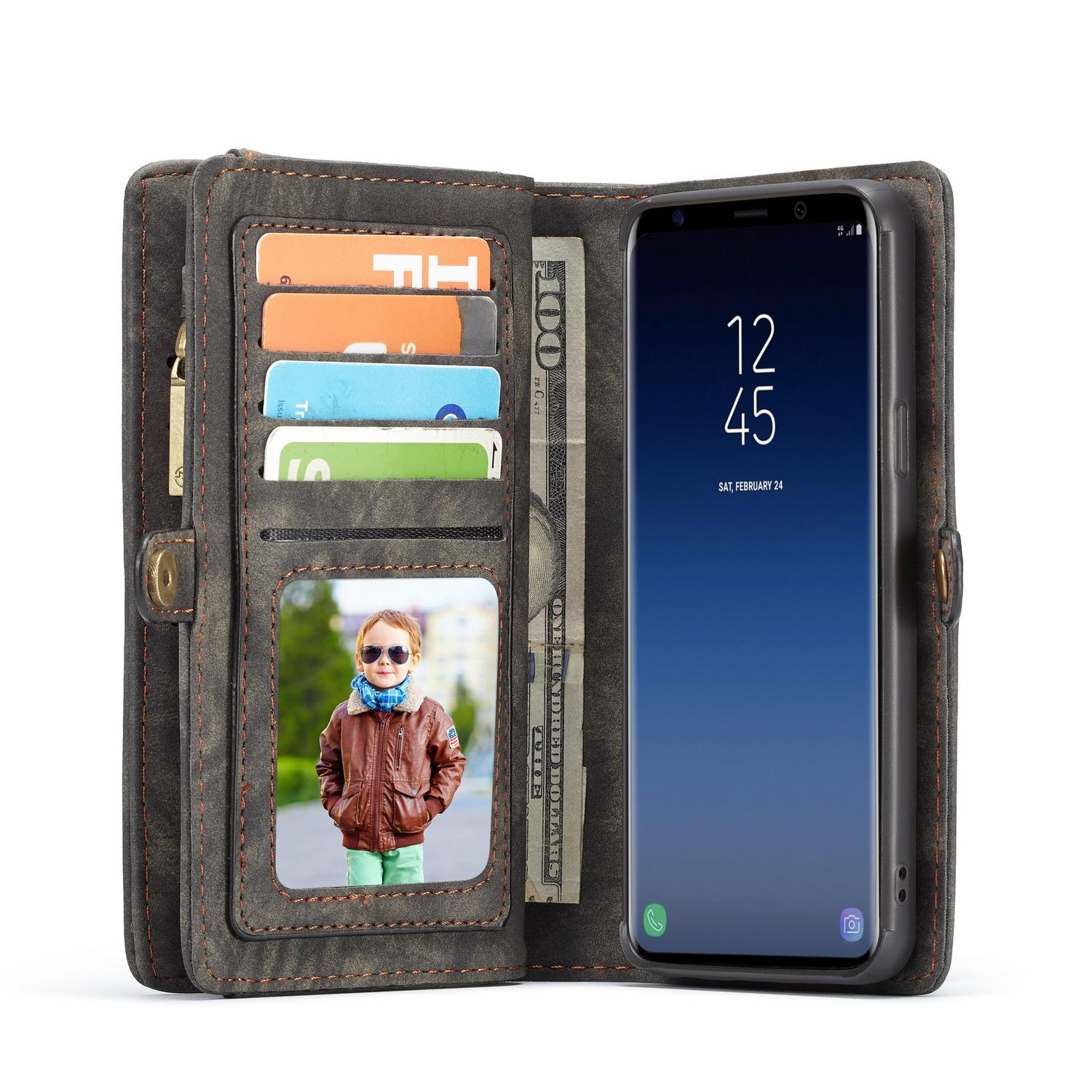 Multi-slot Suojakotelo Galaxy S9 Plus harmaa