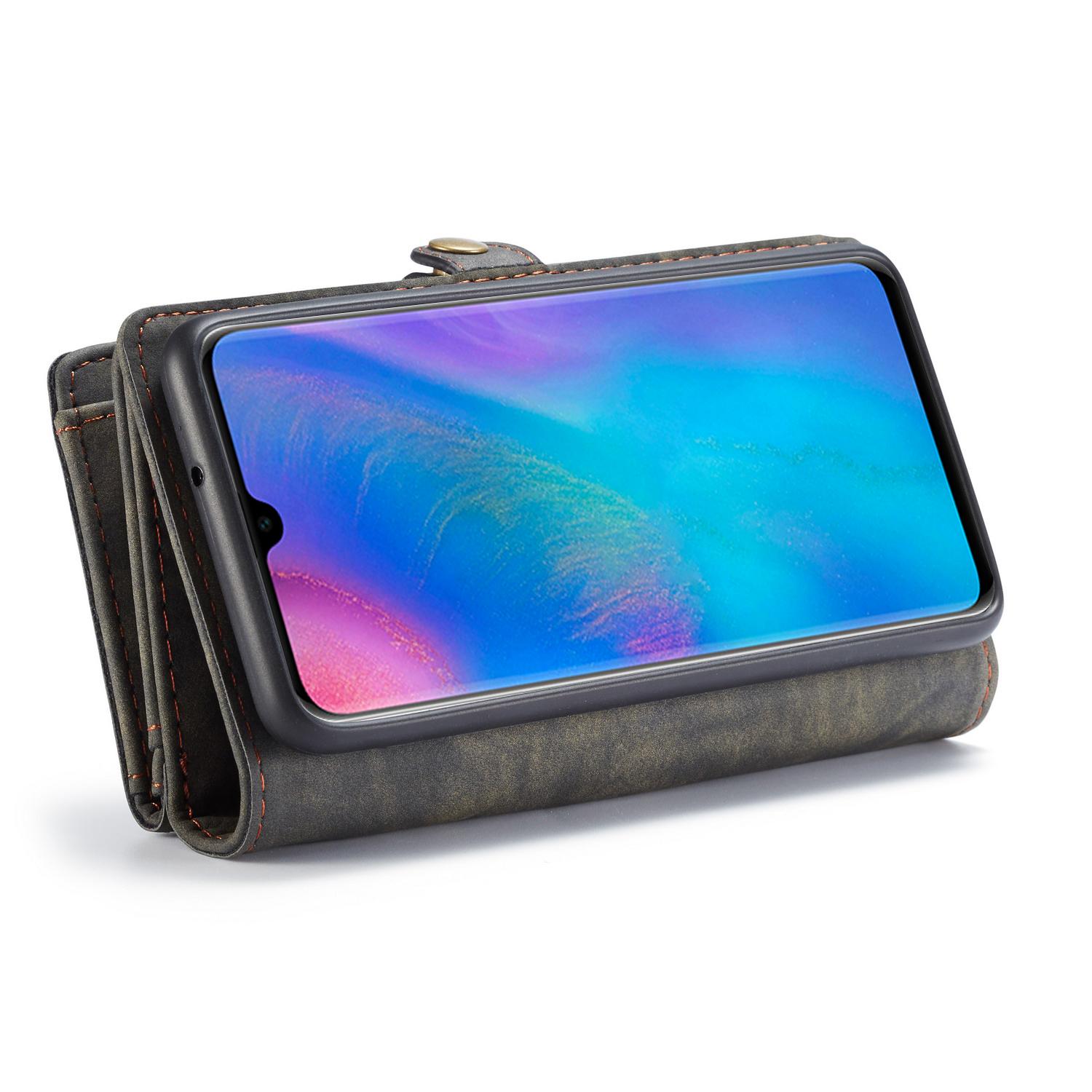 Multi-slot Suojakotelo Huawei P30 Harmaa
