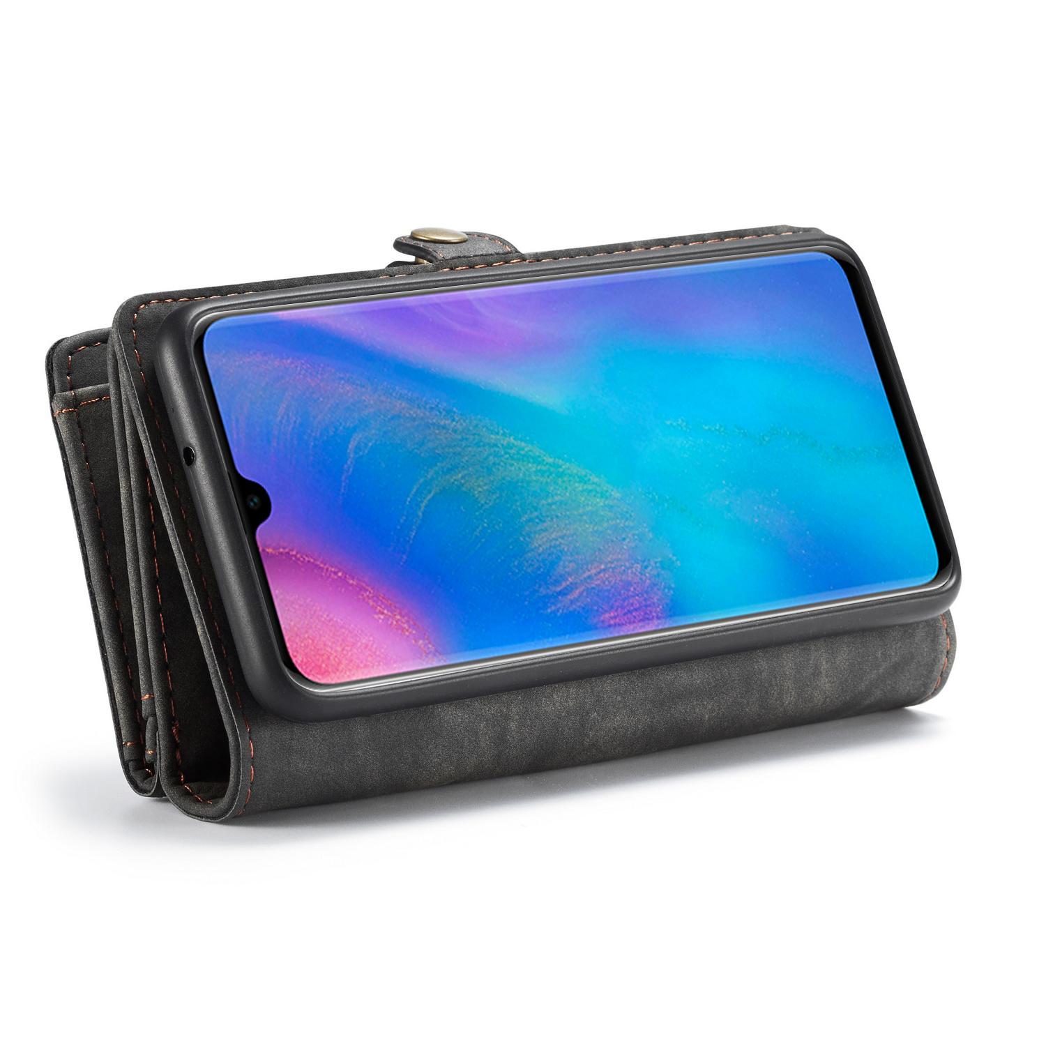 Multi-slot Suojakotelo Huawei P30 Lite Harmaa