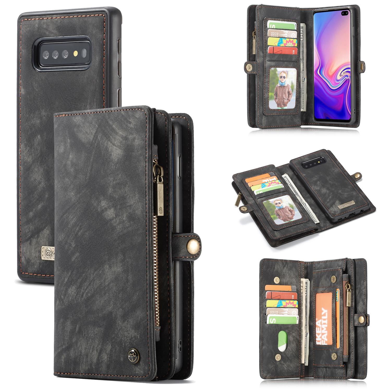 Multi-slot Suojakotelo Samsung Galaxy S10 Harmaa