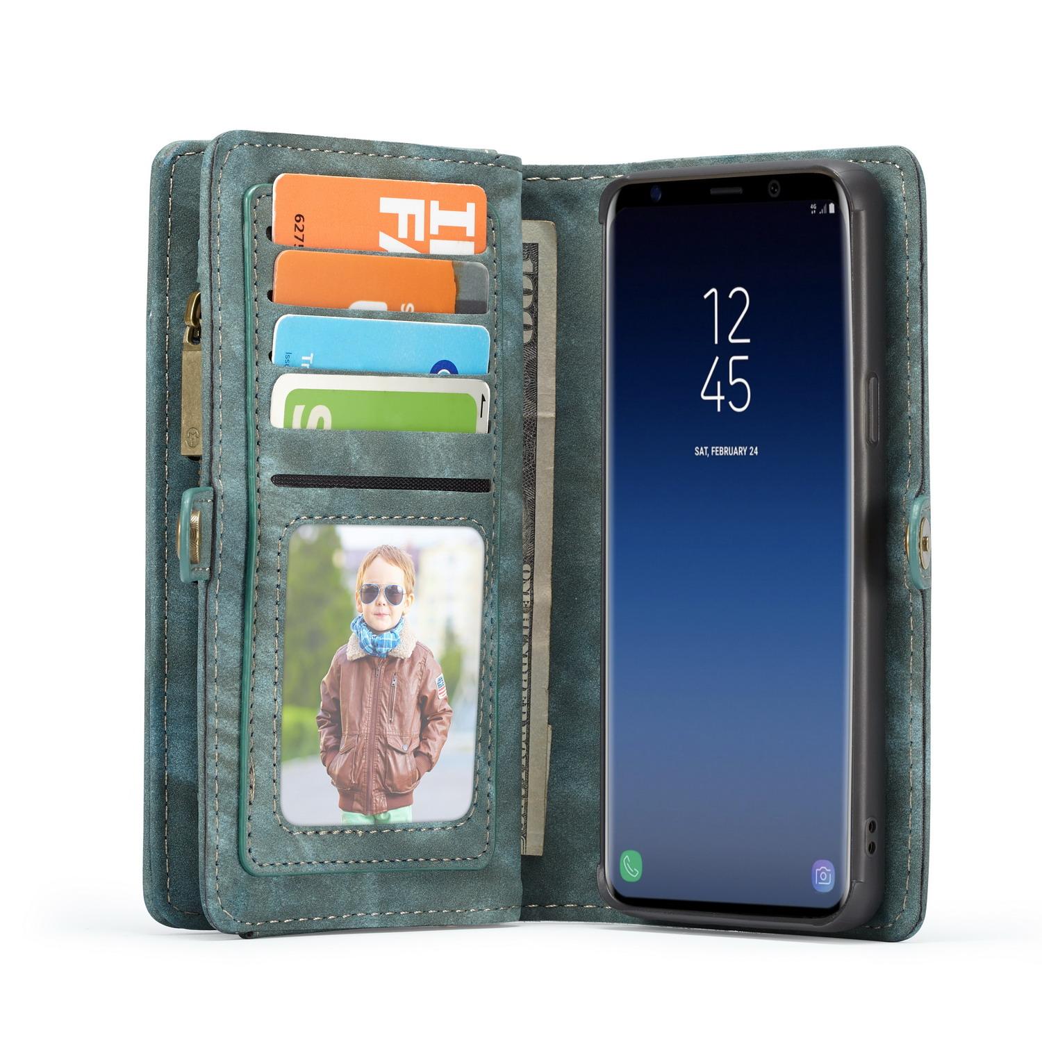 Multi-slot Suojakotelo Samsung Galaxy S9 sininen