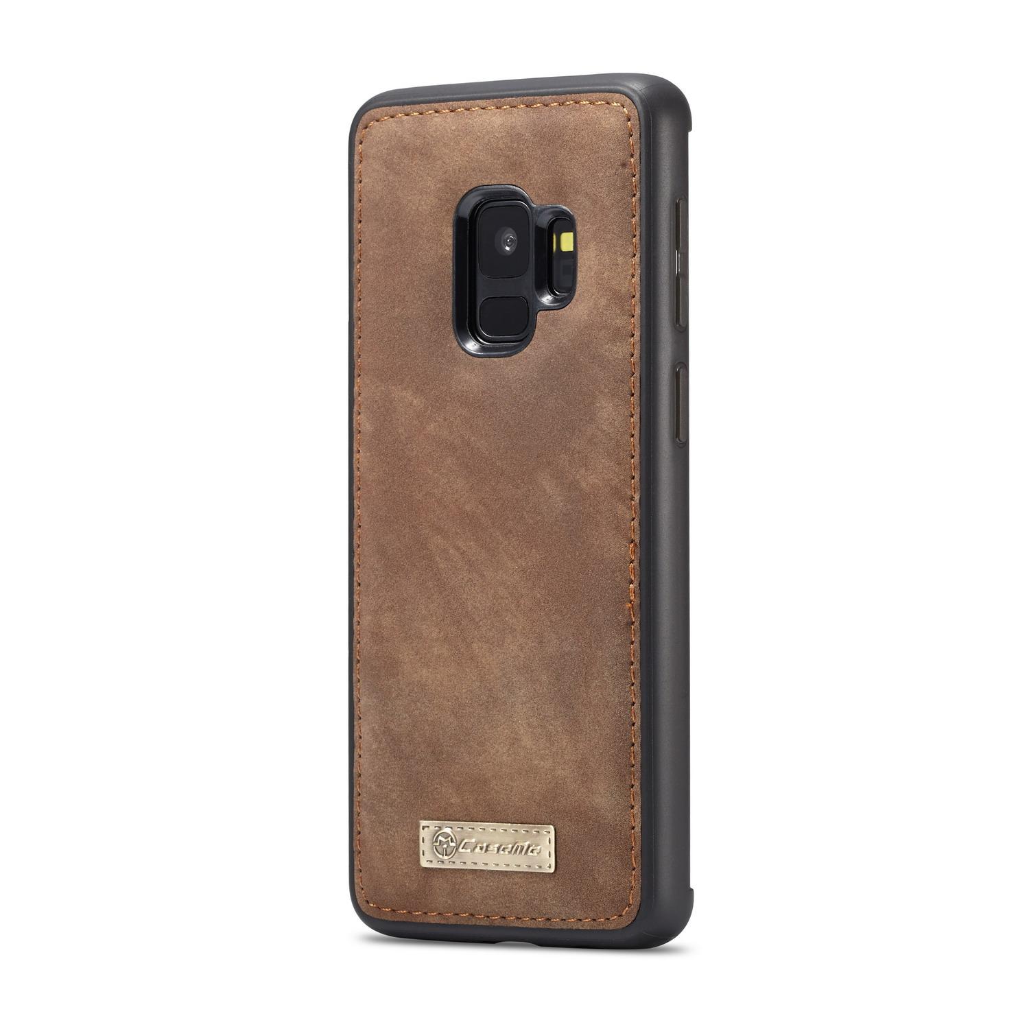 Multi-slot Suojakotelo Samsung Galaxy S9 Ruskea