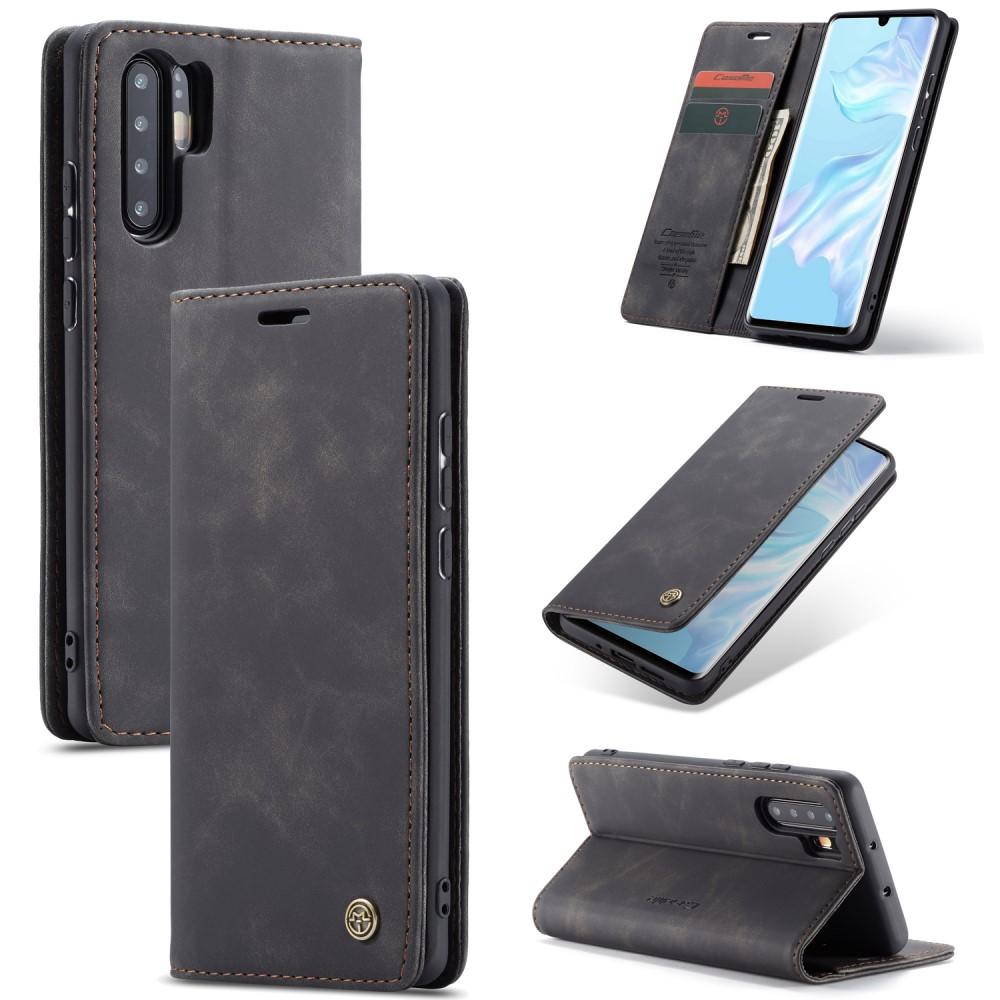 Slim Lompakkokotelo Huawei P30 Pro Musta