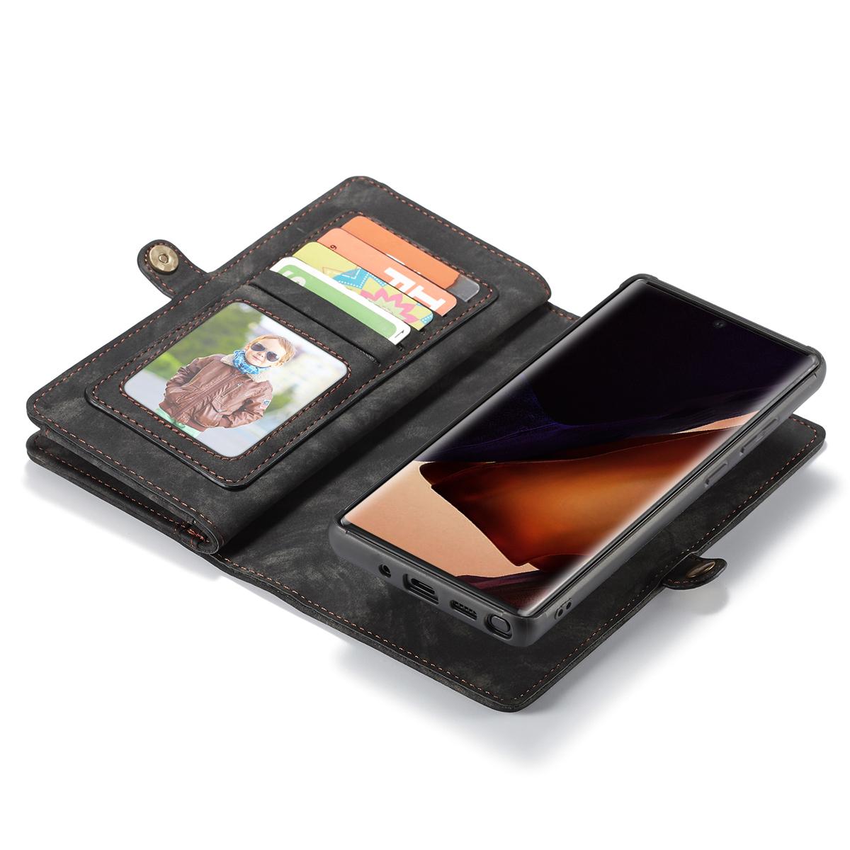 Multi-slot Suojakotelo Samsung Galaxy Note 20 Ultra Harmaa