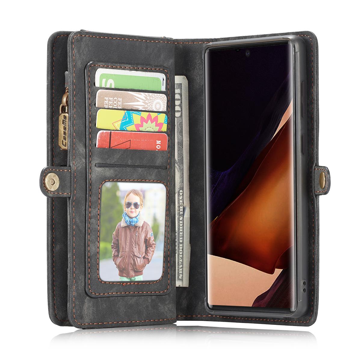 Multi-slot Suojakotelo Galaxy Note 20 Ultra harmaa