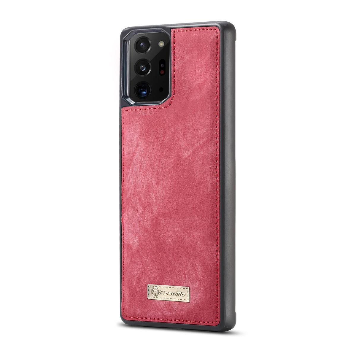 Multi-slot Suojakotelo Galaxy Note 20 Ultra punainen