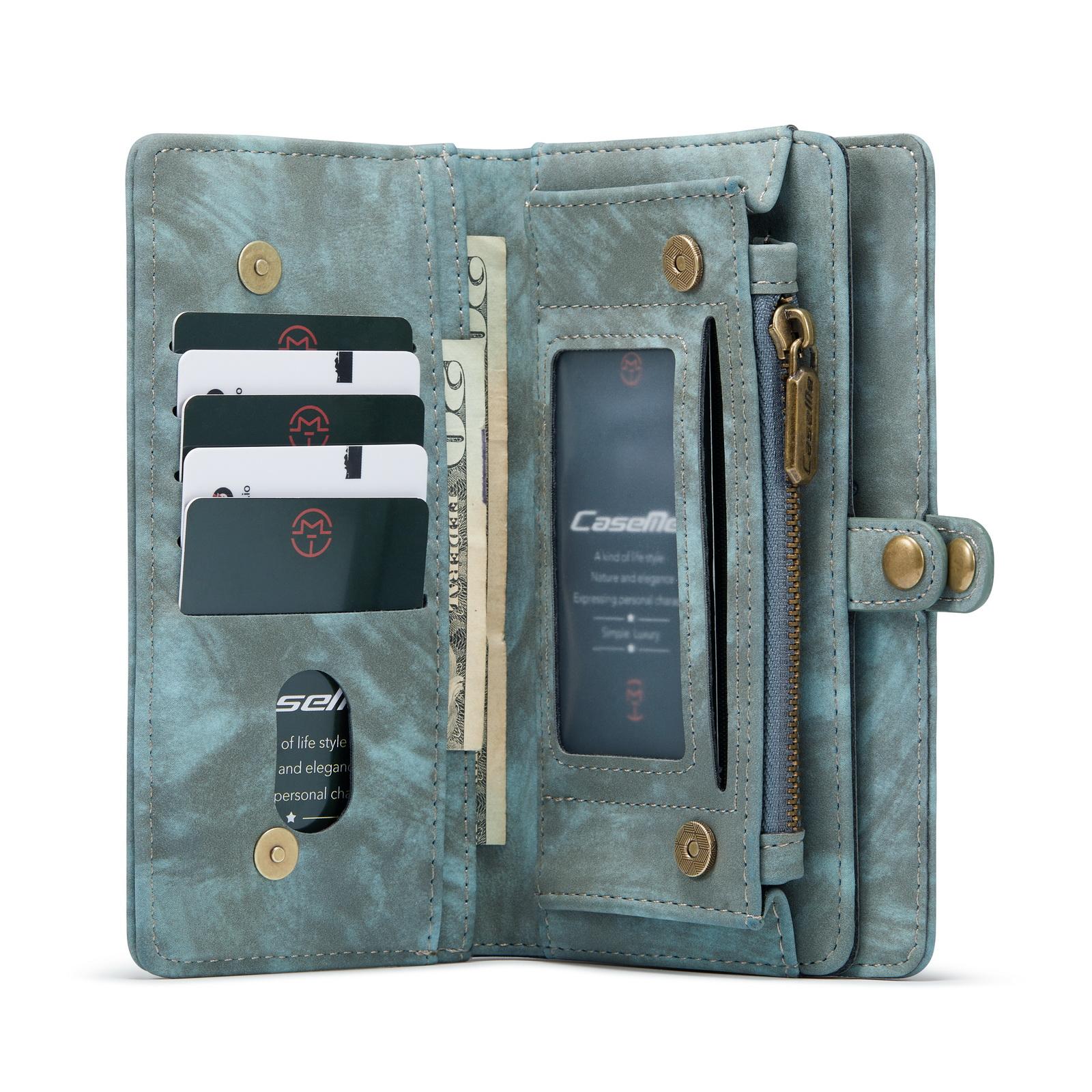 Multi-slot Suojakotelo Samsung Galaxy S21 Plus Sininen