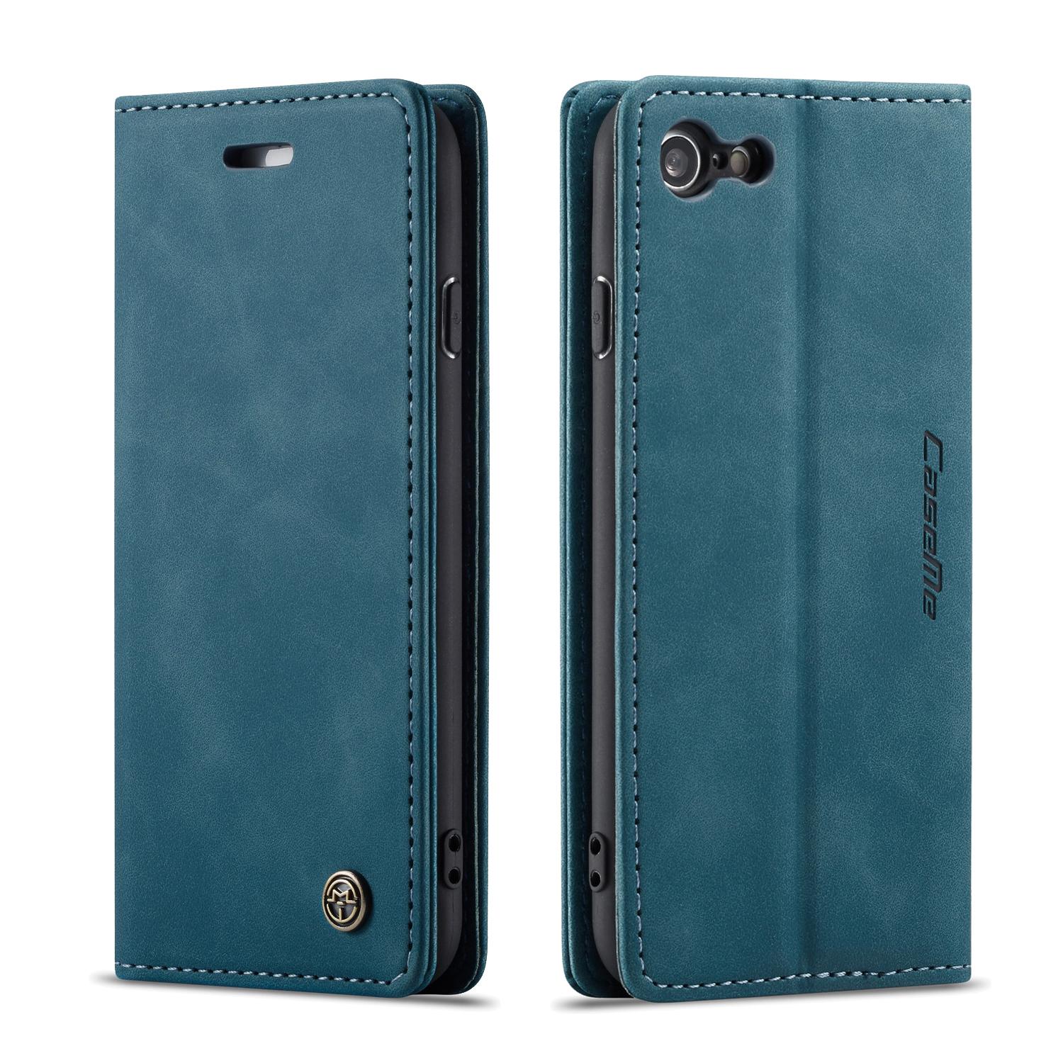 Slim Lompakkokotelo iPhone SE (2022) sininen