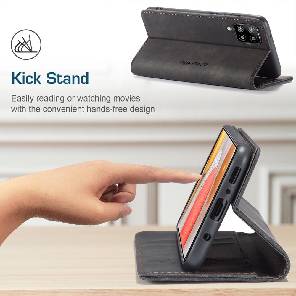 Slim Lompakkokotelo Samsung Galaxy A42 5G musta