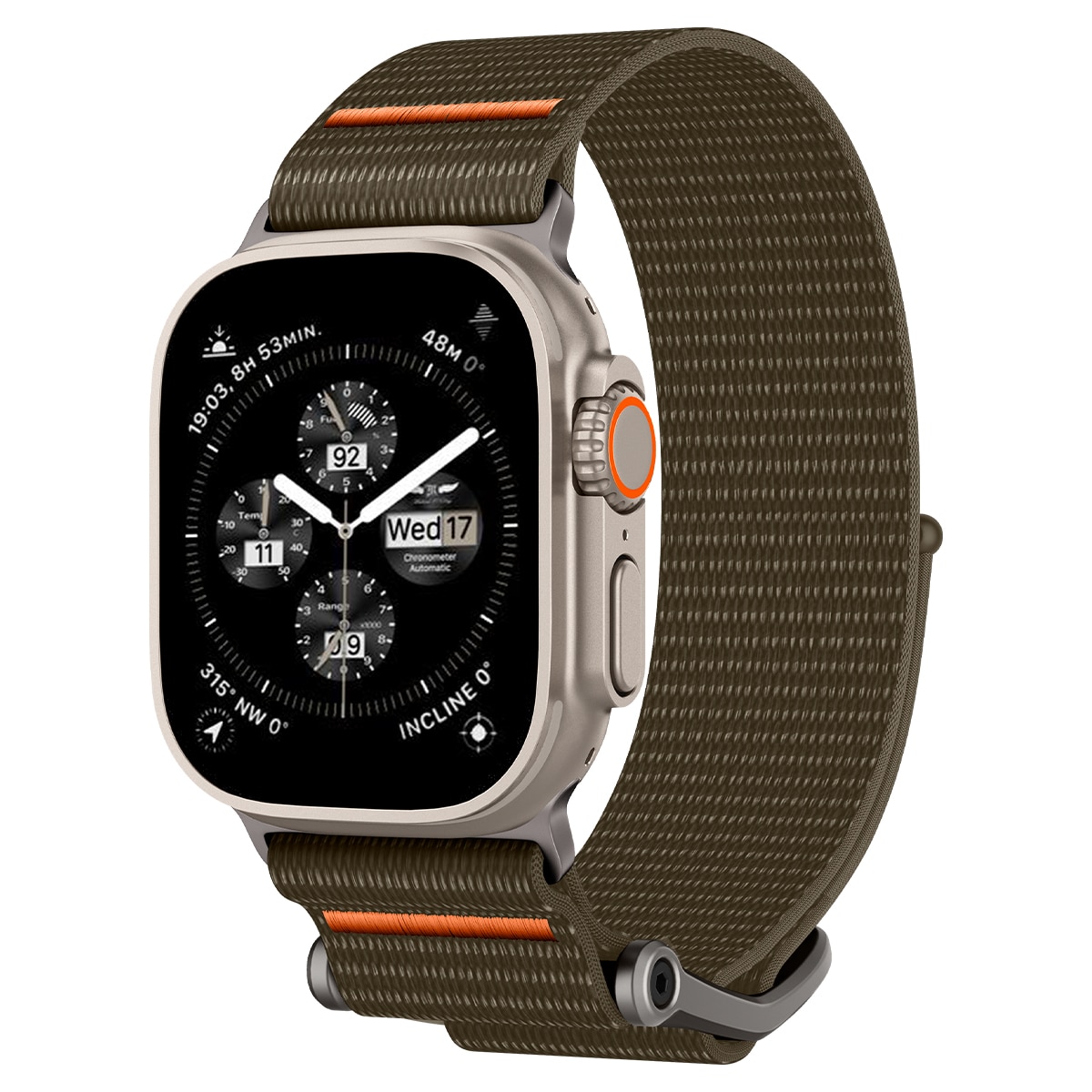 DuraPro Flex Ultra Apple Watch 44mm Khaki