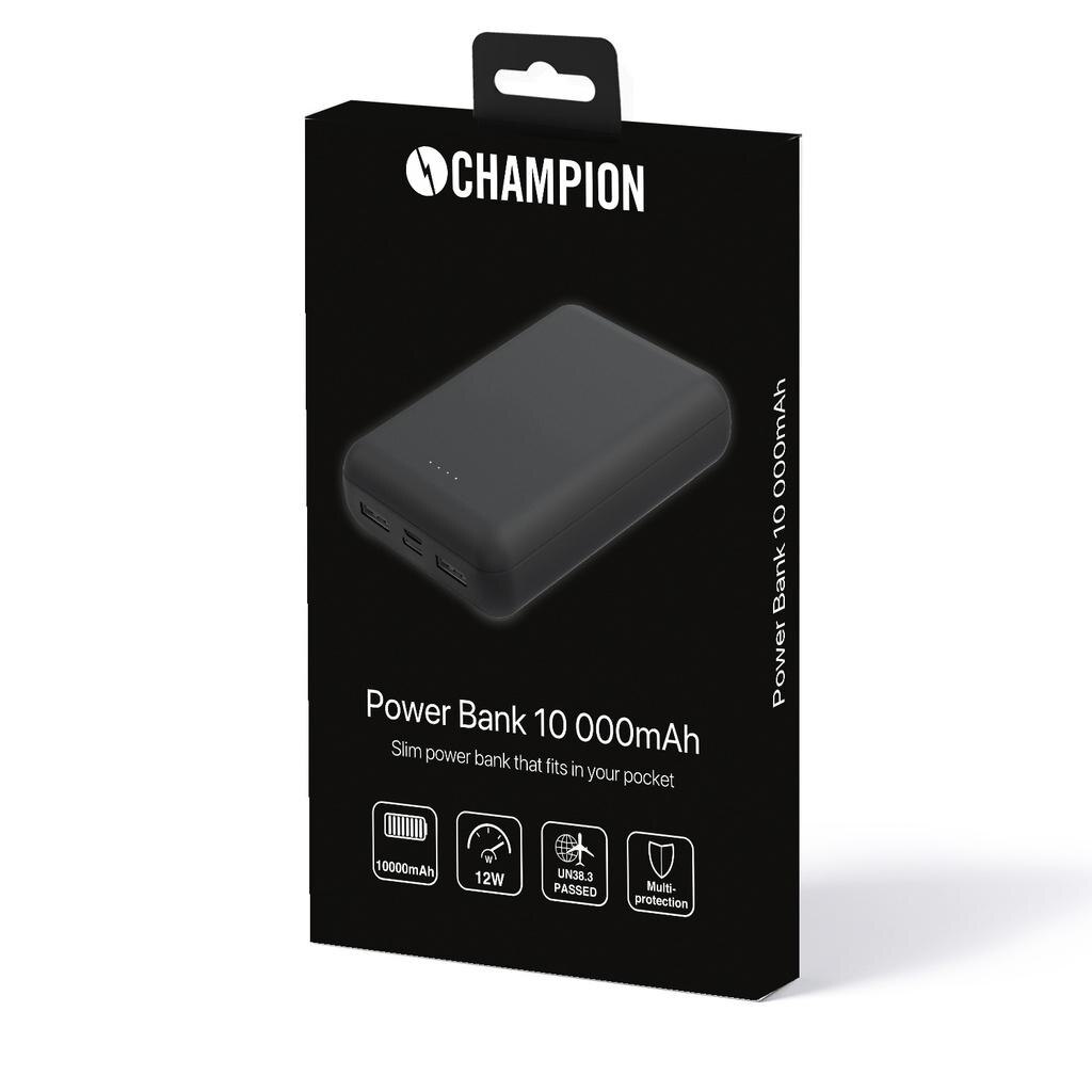 Powerbank 10000 mAh Musta