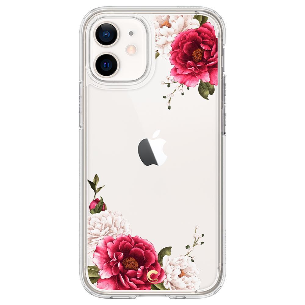 iPhone 12 Mini Case Cecile Red Floral