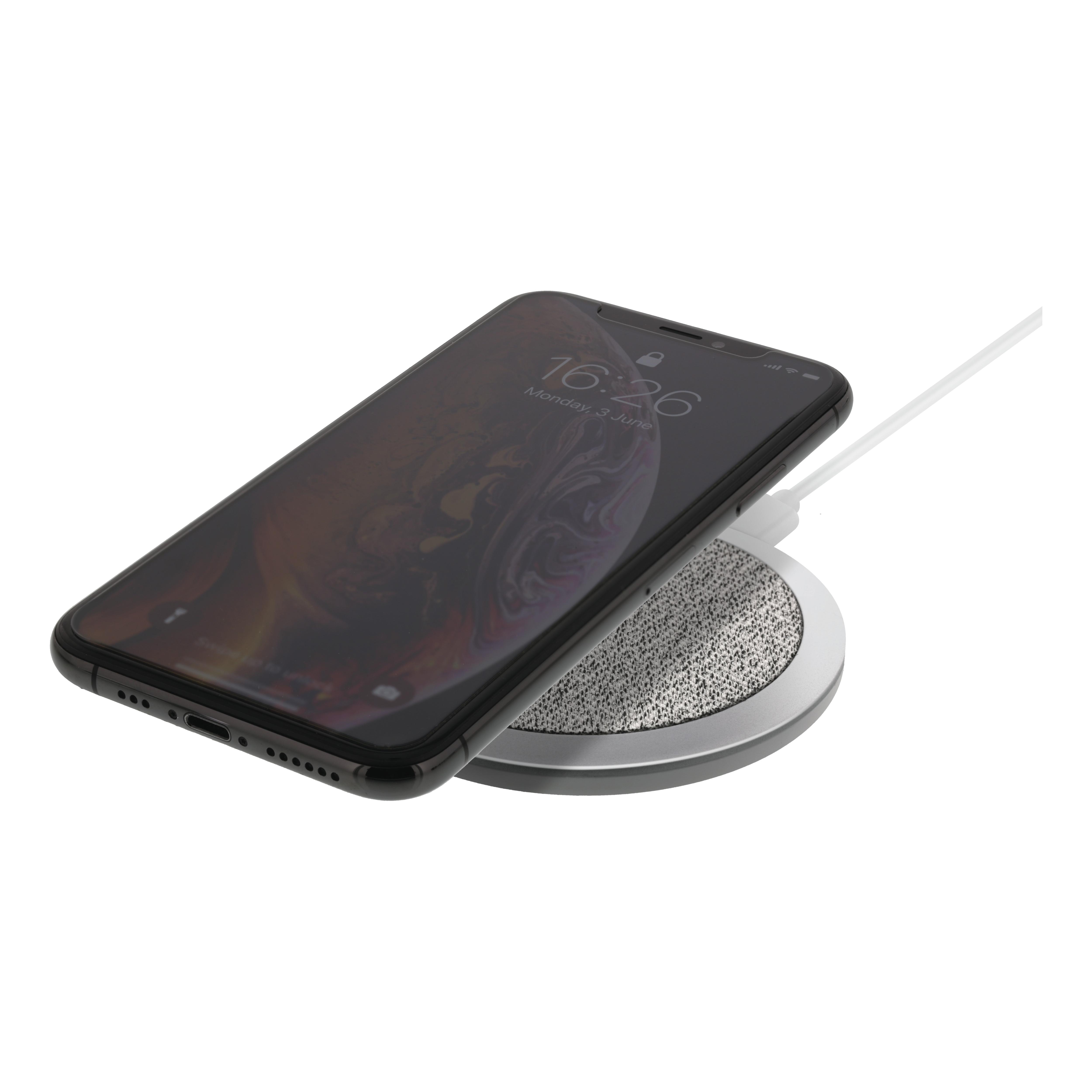 10W Wireless Qi Charging Pad Grey