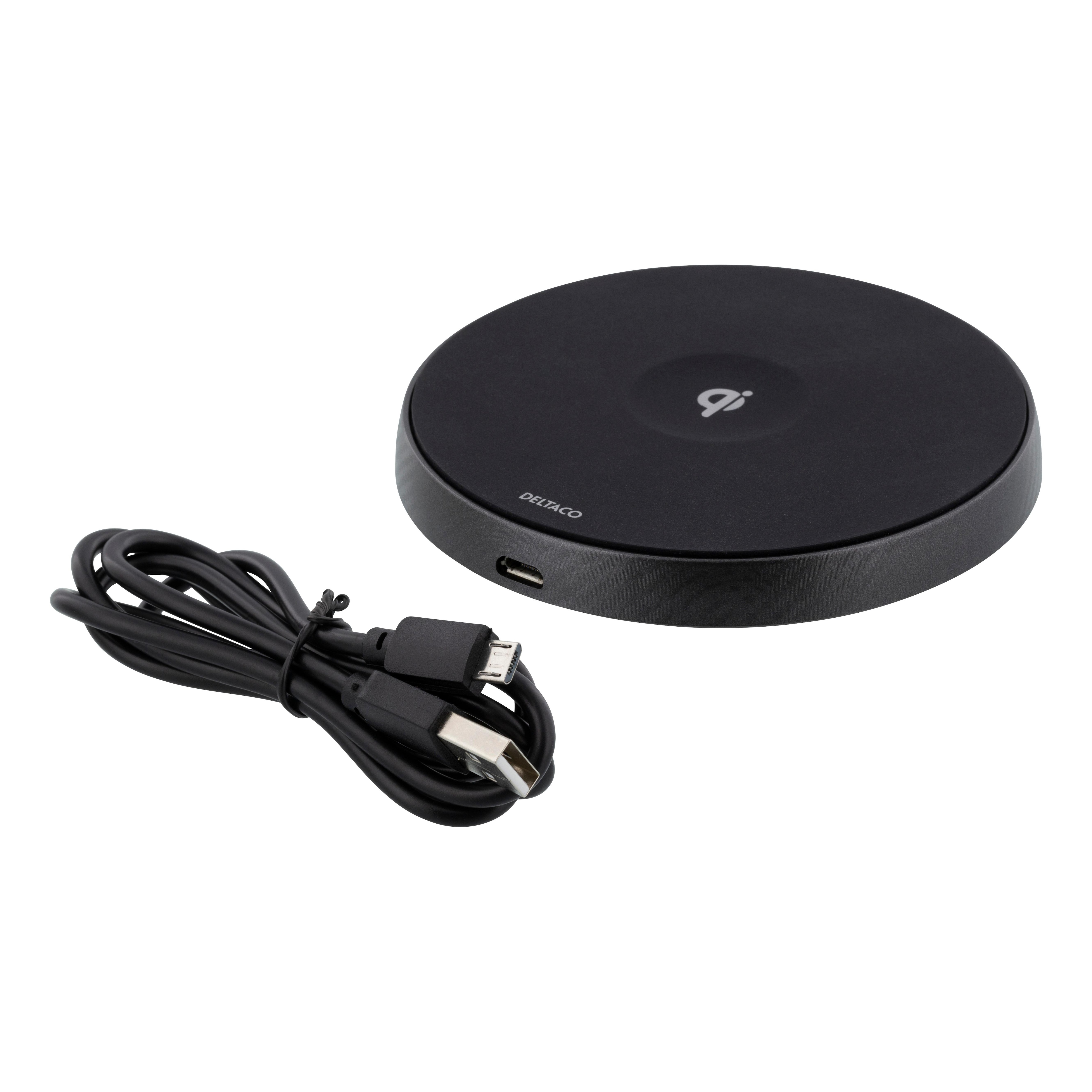 10W Wireless Qi Charging Pad Black