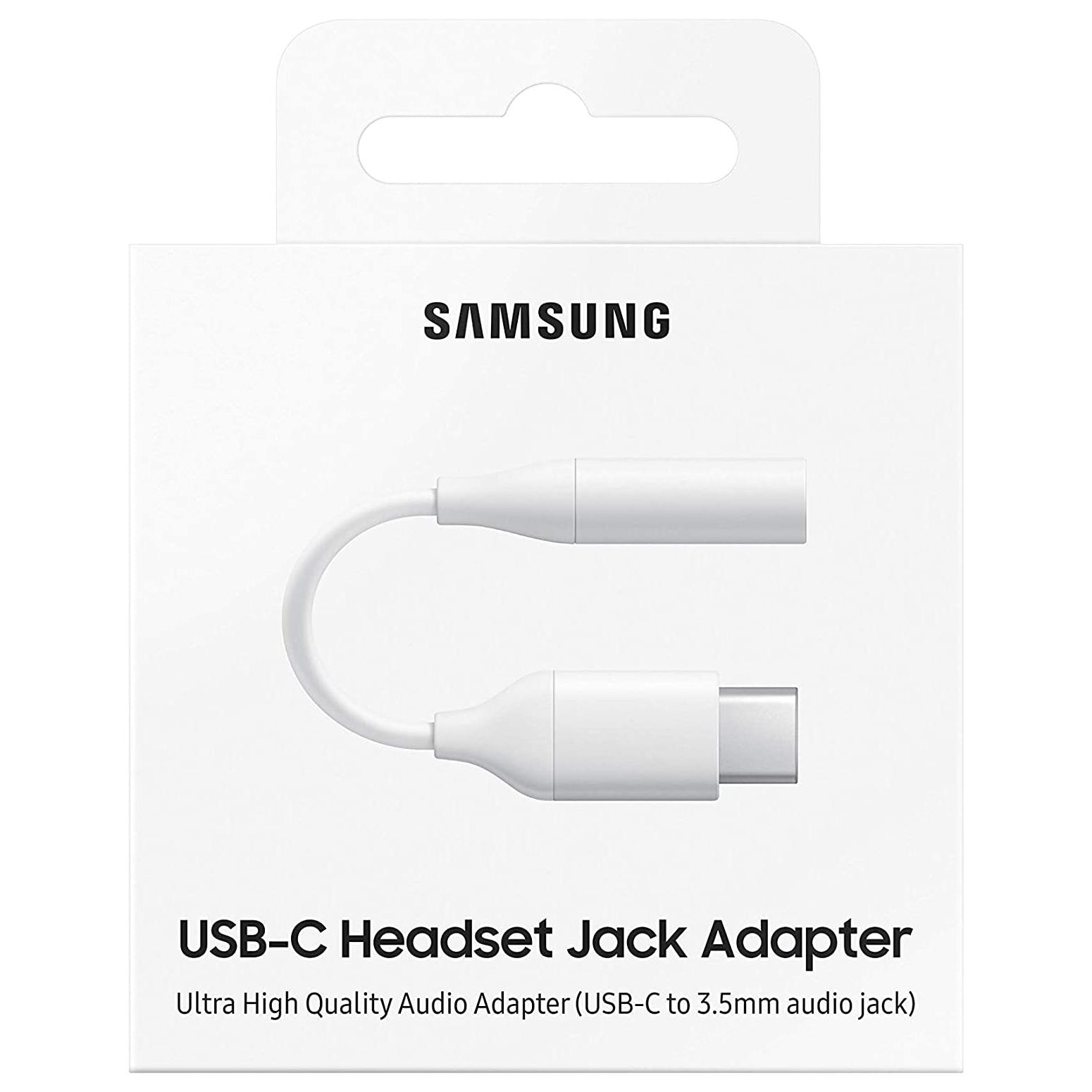 Adapteri USB-C - 3.5mm DAC (EE-UC10JU) USB-C Valkoinen