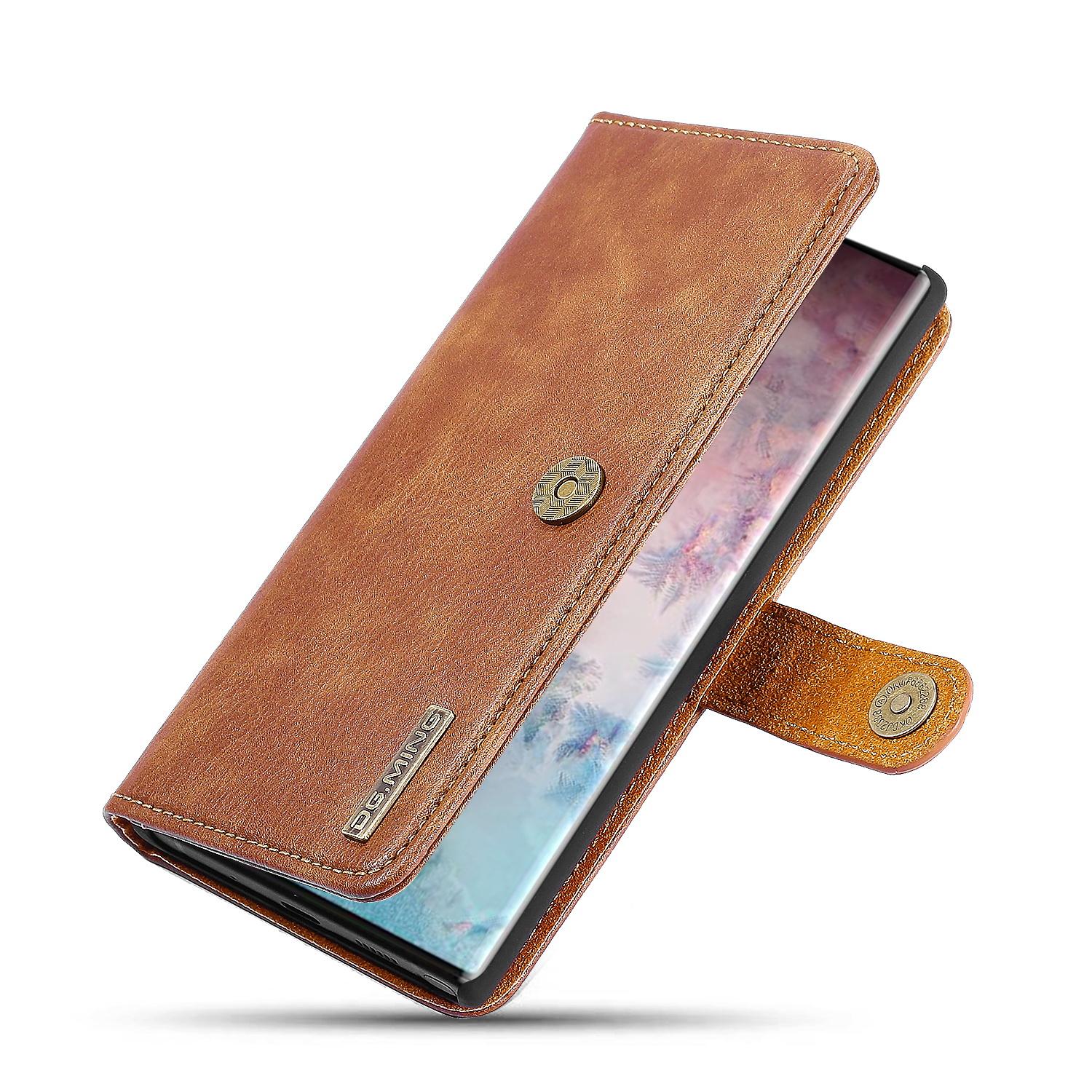 Magnet Wallet Samsung Galaxy Note 10 Plus Ruskea
