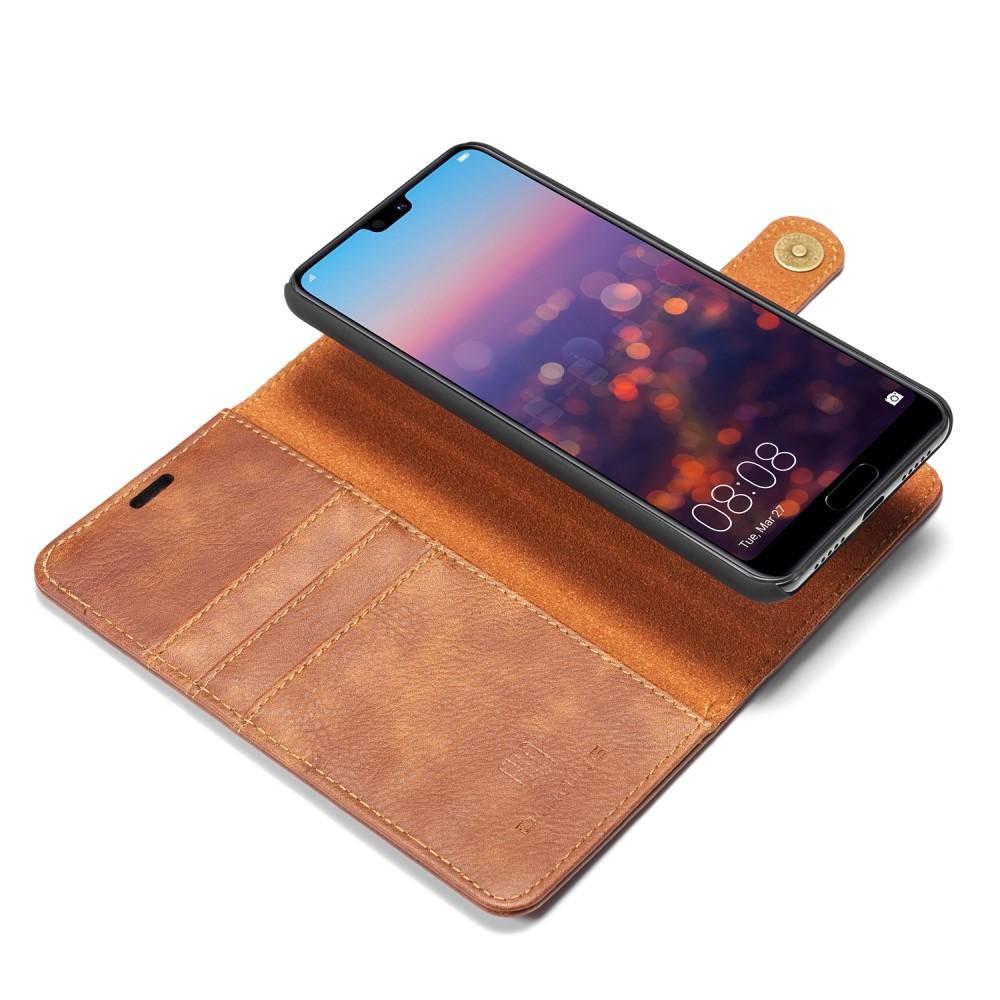 Magnet Wallet Huawei P20 Pro Cognac