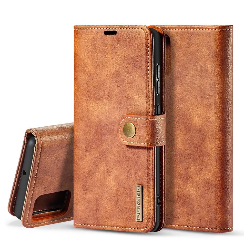 Magnet Wallet Samsung Galaxy A71 Cognac