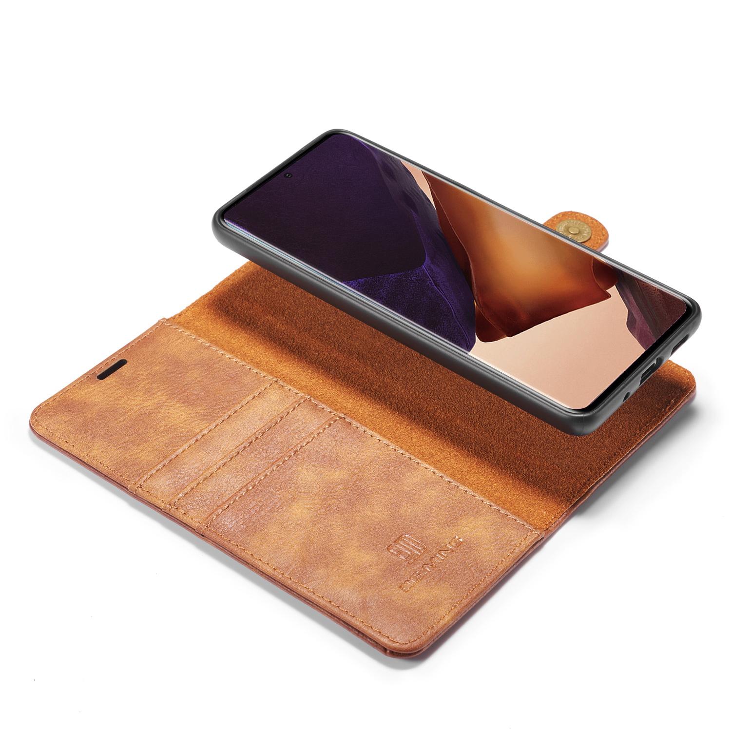 Magnet Wallet Samsung Galaxy Note 20 Ultra Ruskea