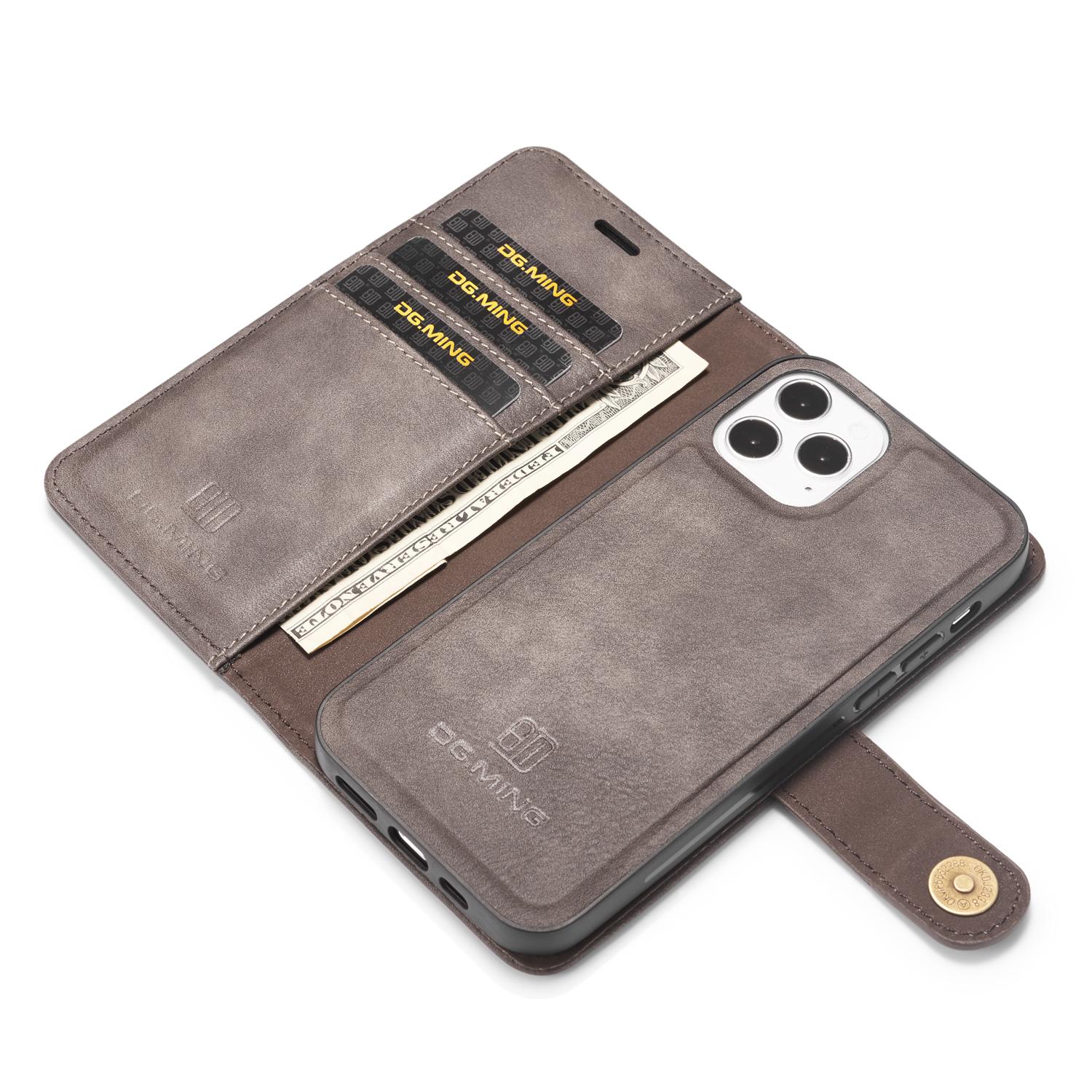 Magnet Wallet iPhone 12 Pro Max Brown