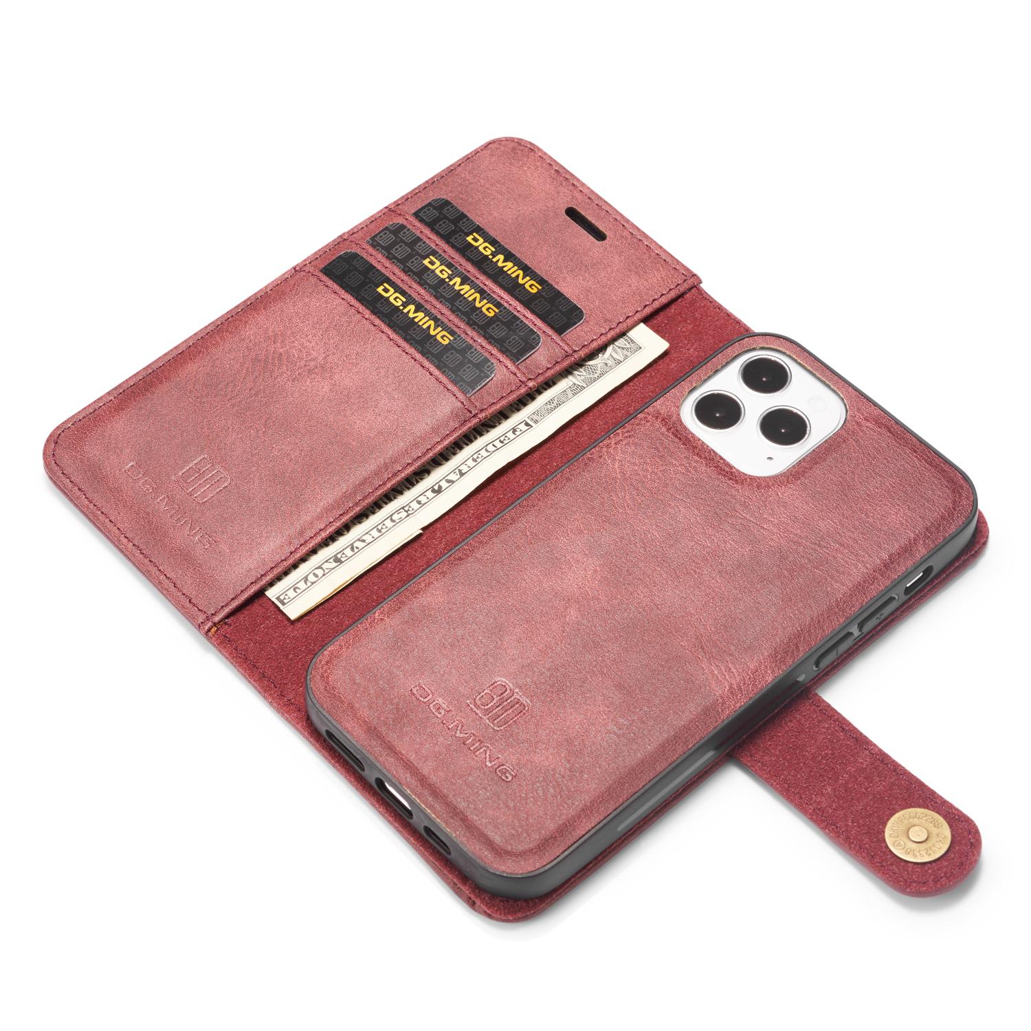 Magnet Wallet iPhone 12 Pro Max Red