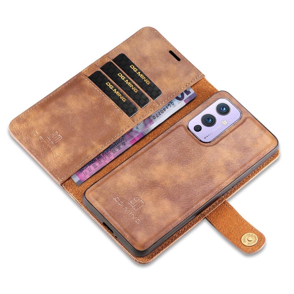 Magnet Wallet OnePlus 9 Cognac