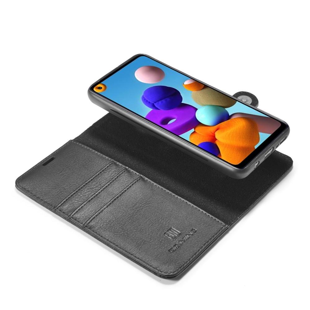 Magnet Wallet Samsung Galaxy A21s Musta