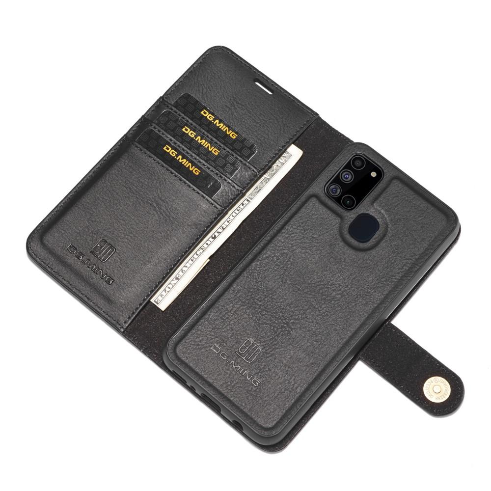 Magnet Wallet Samsung Galaxy A21s Musta