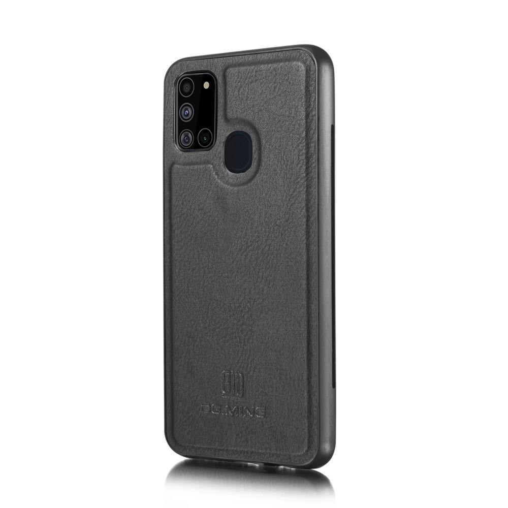 Magnet Wallet Samsung Galaxy A21s Musta