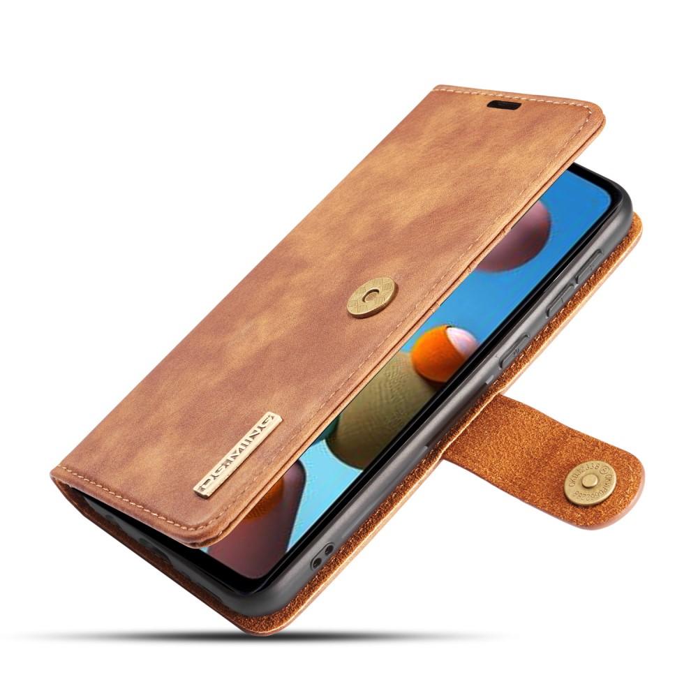 Magnet Wallet Samsung Galaxy A21s Ruskea