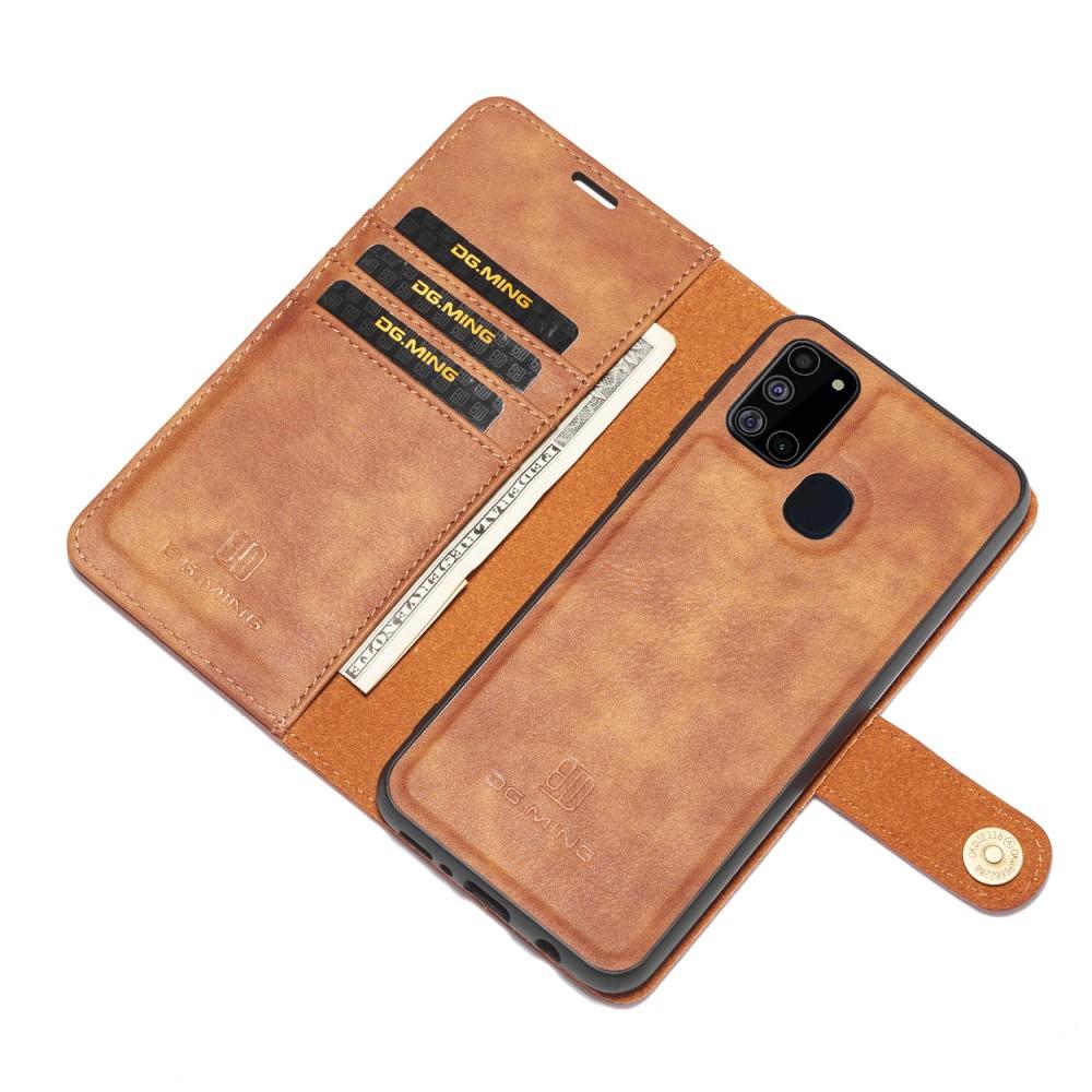 Magnet Wallet Samsung Galaxy A21s Cognac