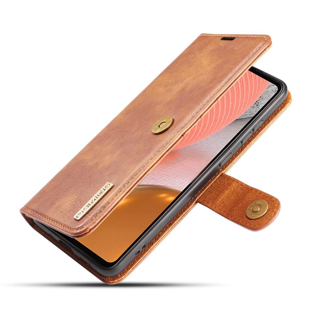 Magnet Wallet Samsung Galaxy A72 5G Cognac