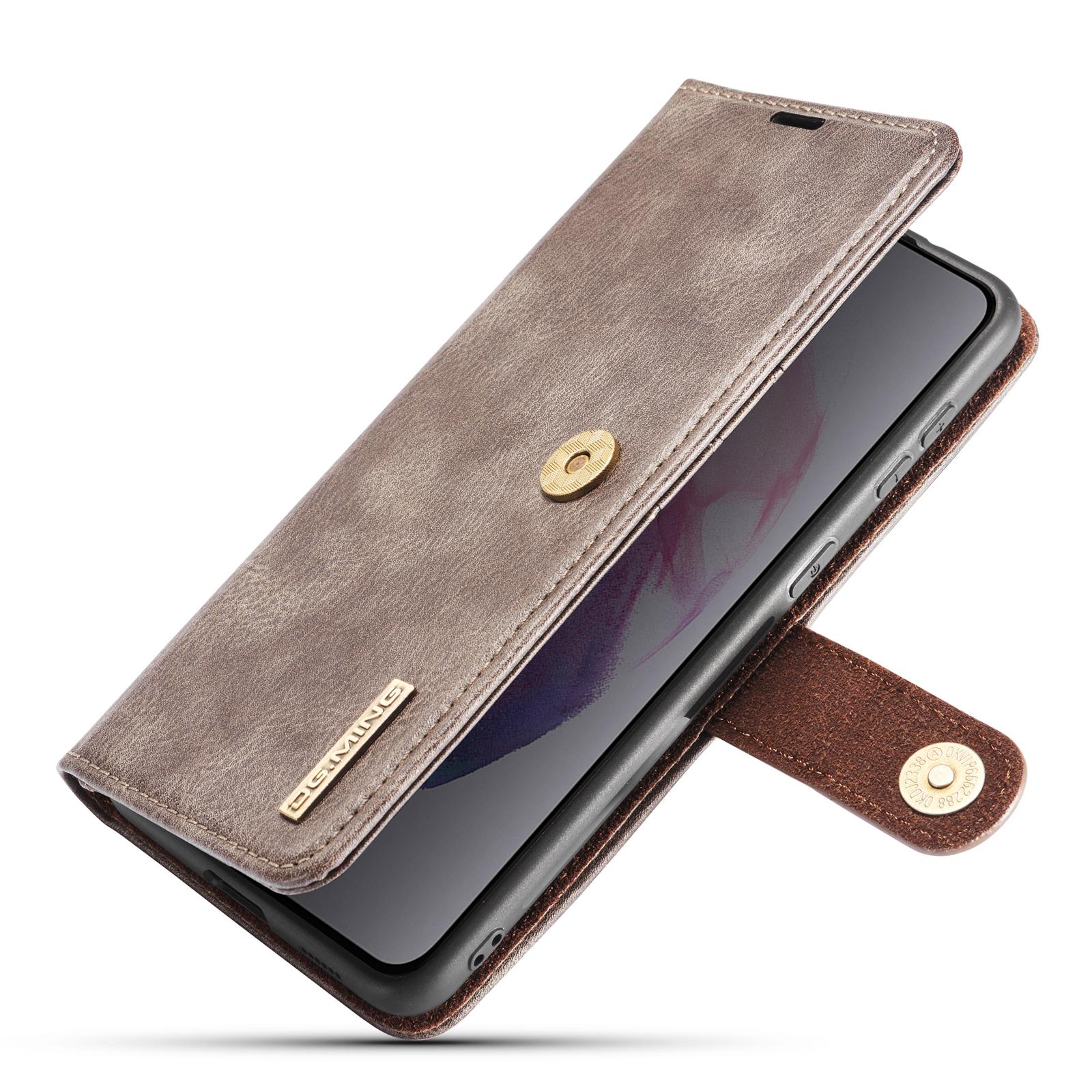 Magnet Wallet Samsung Galaxy S21 Plus Ruskea