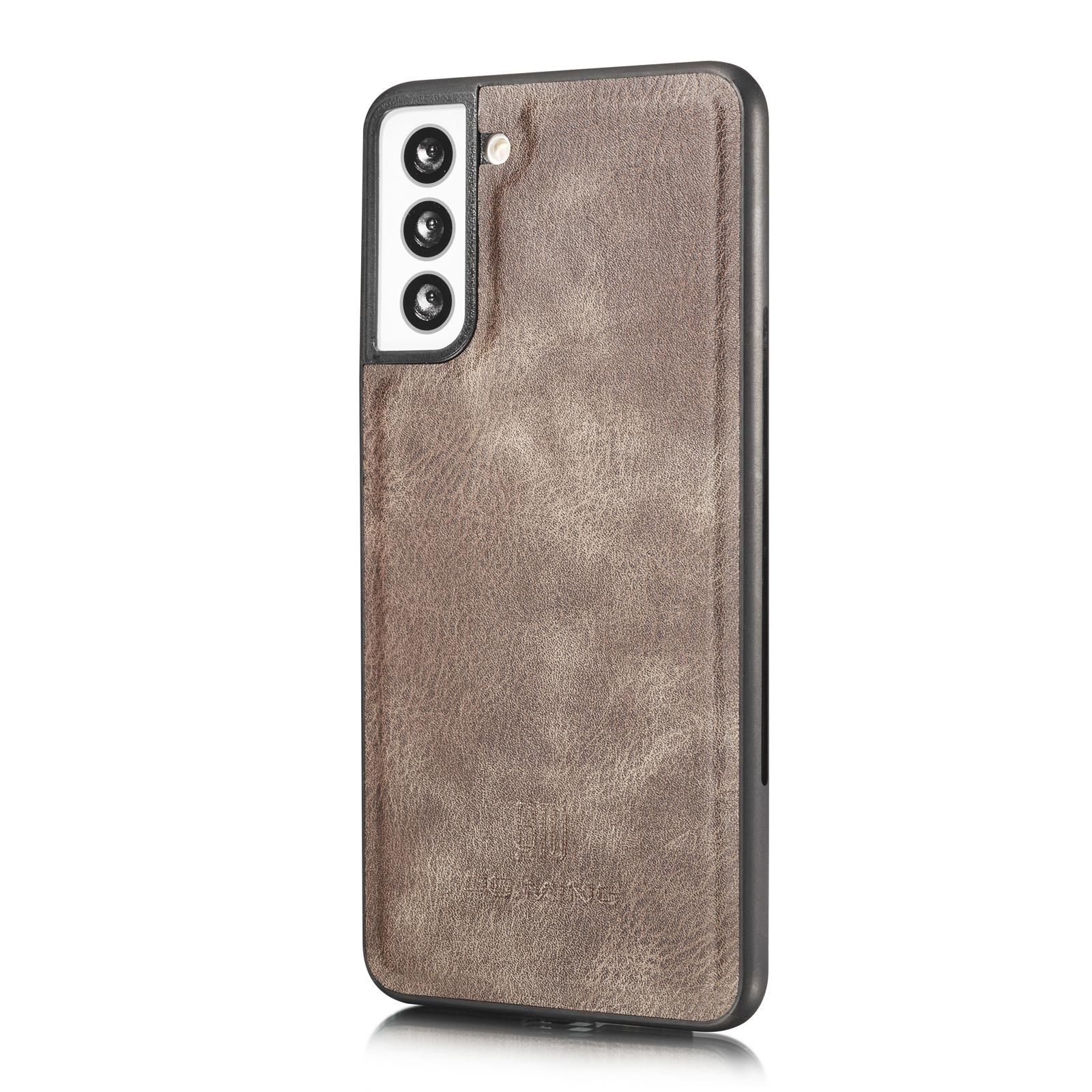 Magnet Wallet Samsung Galaxy S21 Plus Ruskea