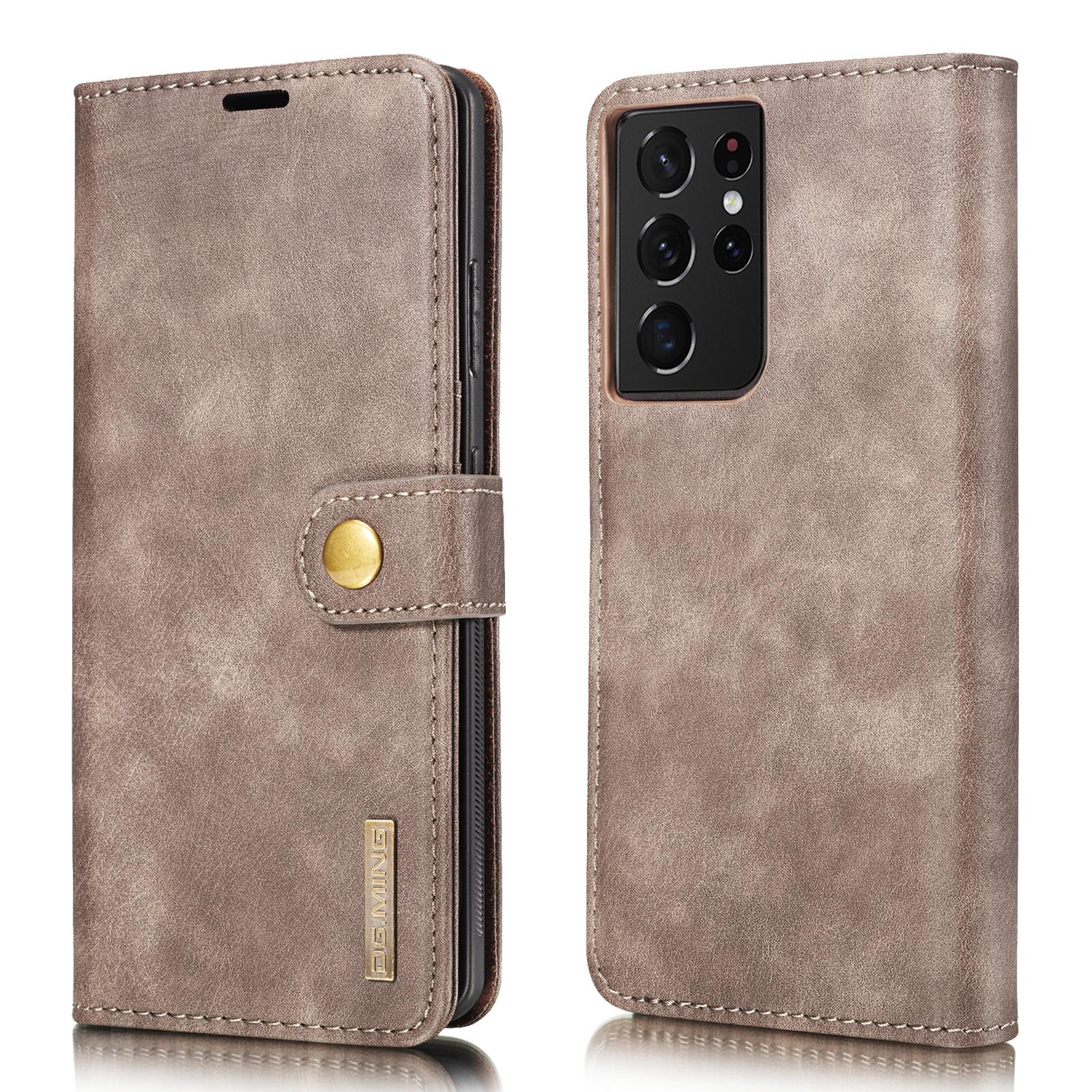 Magnet Wallet Samsung Galaxy S21 Ultra Brown