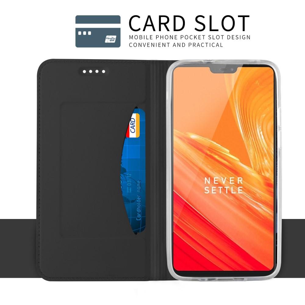 Slim Card Wallet OnePlus 6 musta