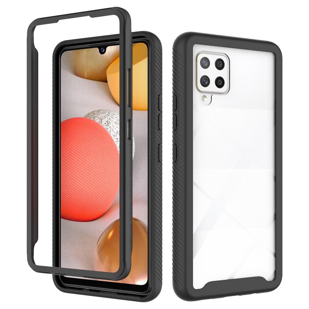 Full Cover Kuori Samsung Galaxy A42 Musta