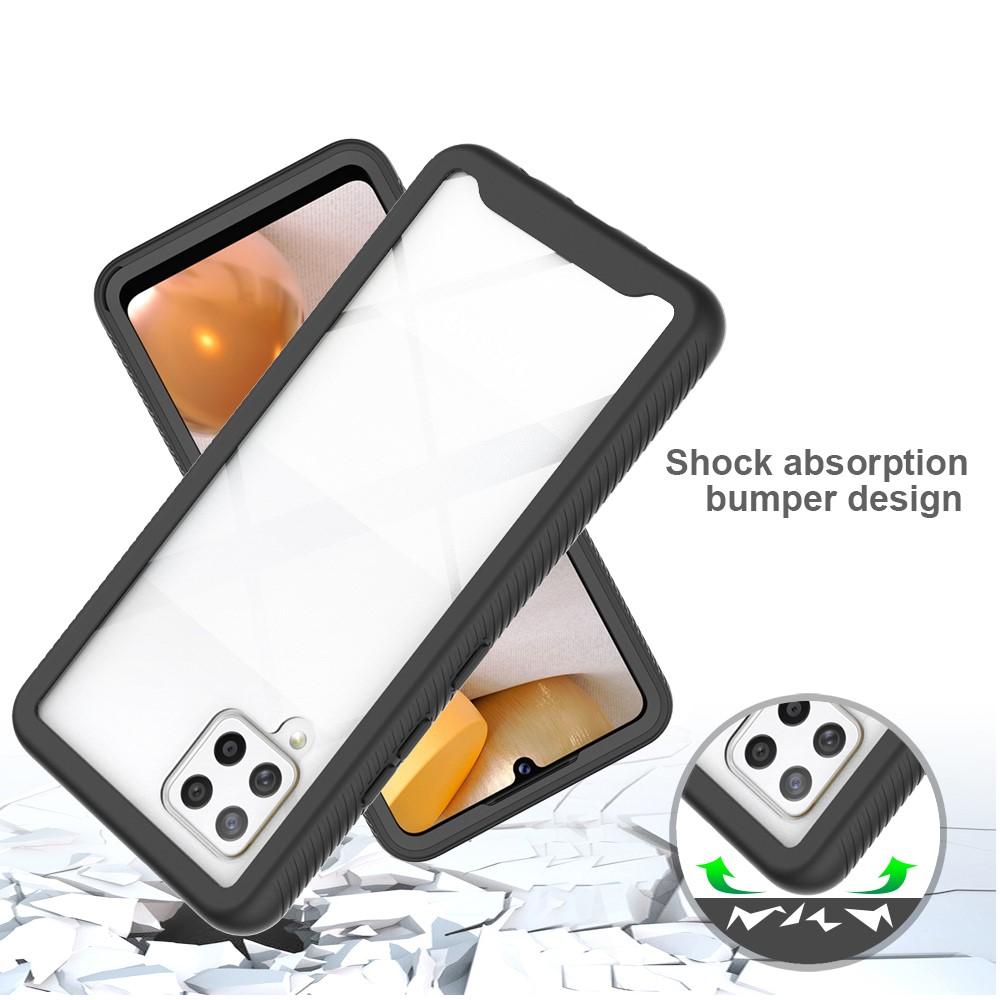 Full Cover Kuori Samsung Galaxy A42 Musta