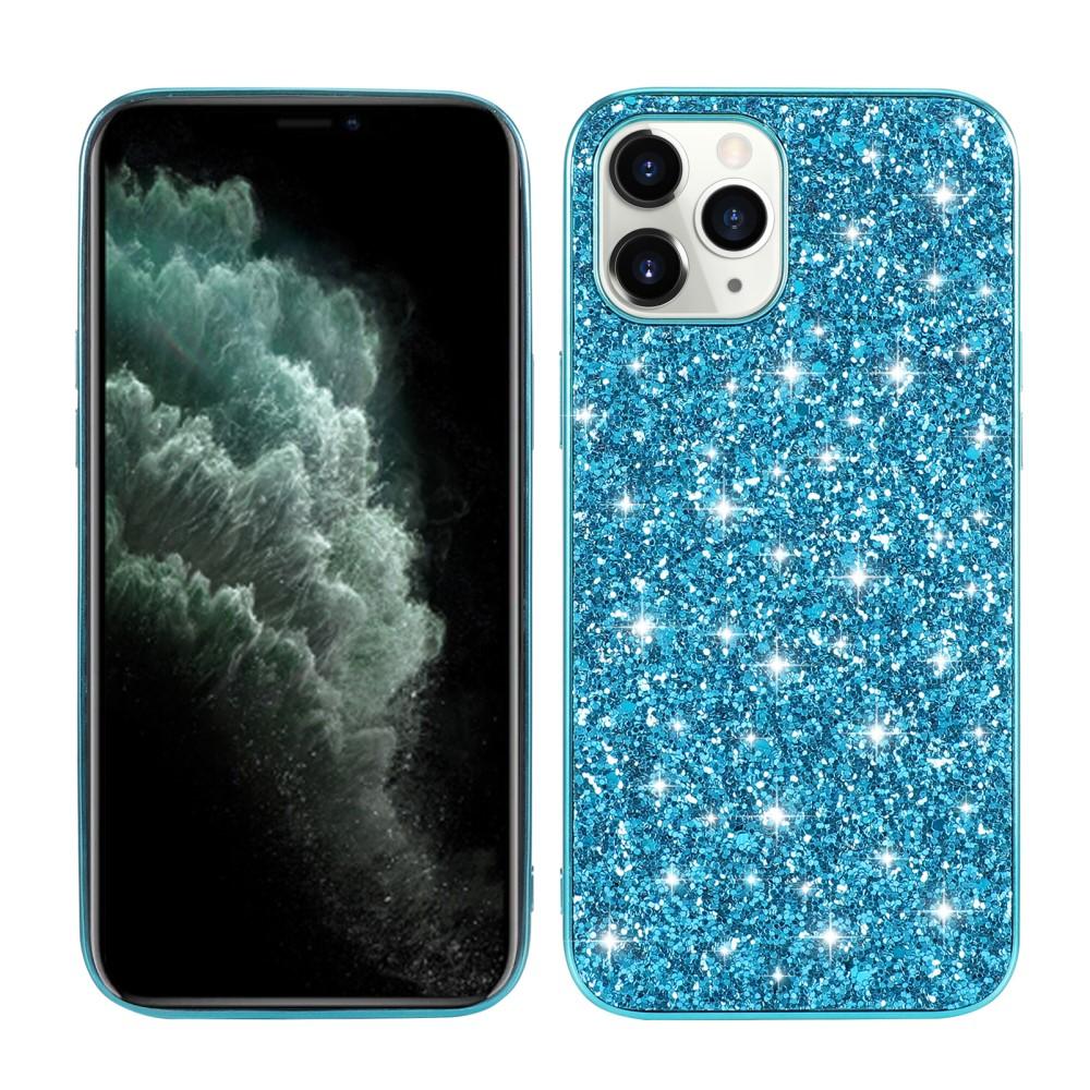 iPhone 12 Mini Glitterikuori Sininen