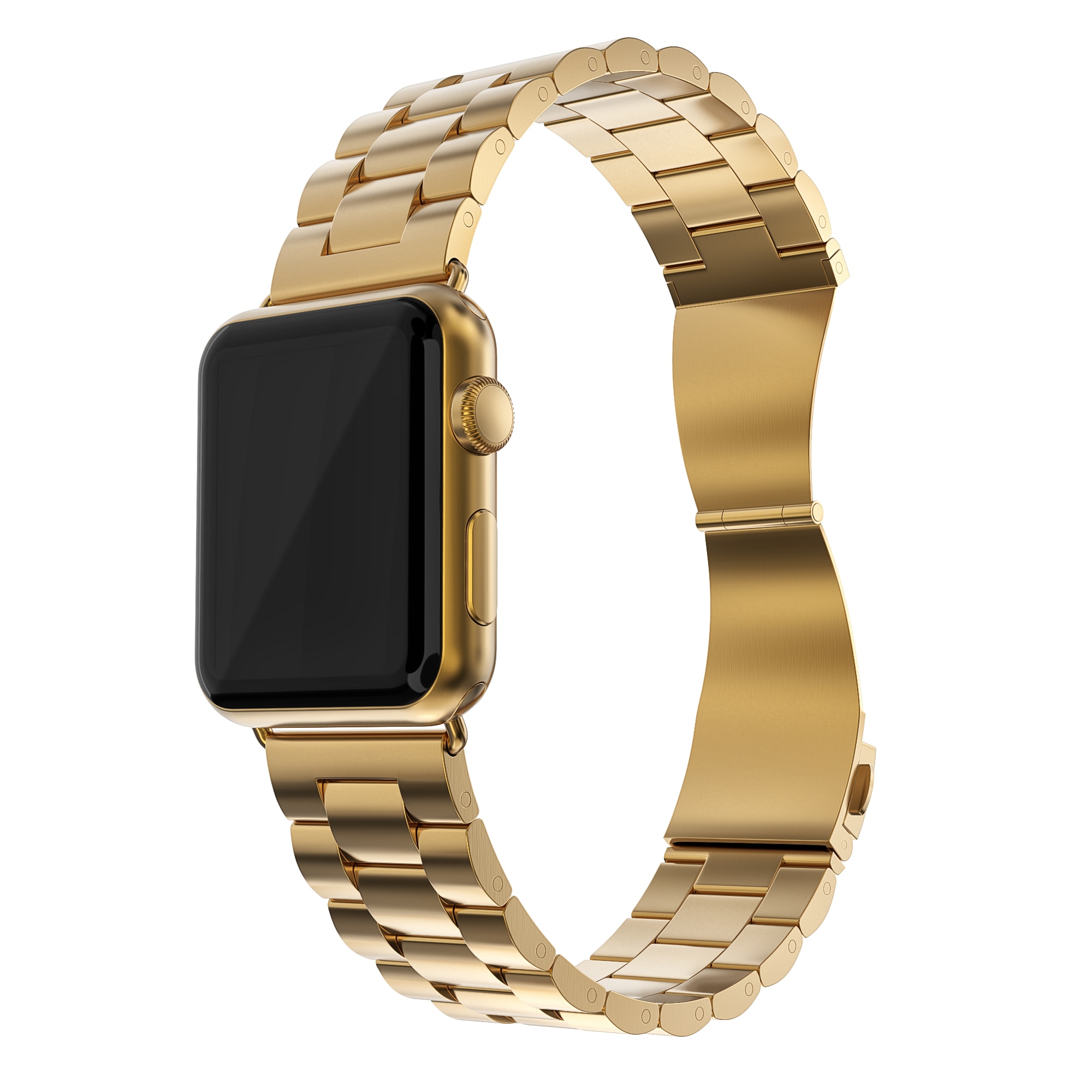 Metalliranneke Apple Watch SE 40mm kulta