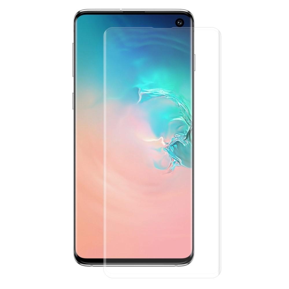 Näytön Panssarilasi 3D 0.26mm Samsung Galaxy S10 Läpinäkyvä