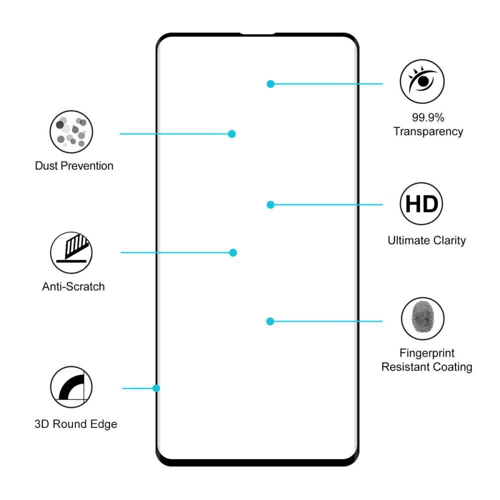 Näytön Panssarilasi 3D 0.26mm Samsung Galaxy S10 Musta