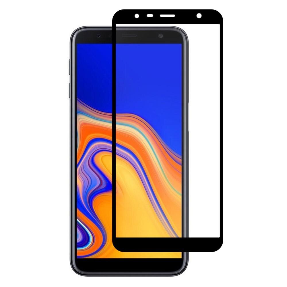 Full Glue Tempered Glass Galaxy J4 Plus 2018 Black