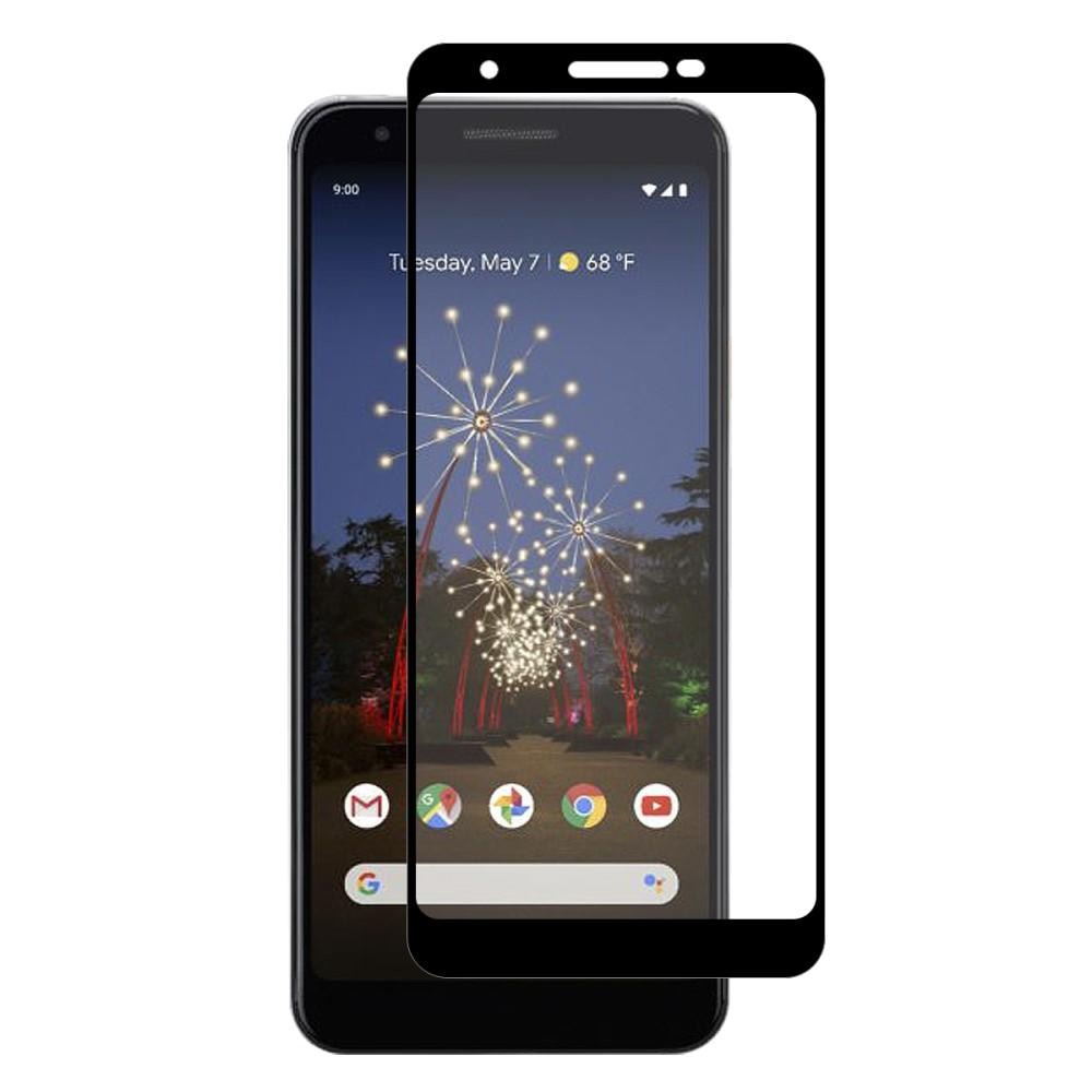 Full Glue Tempered Glass Google Pixel 3a Black