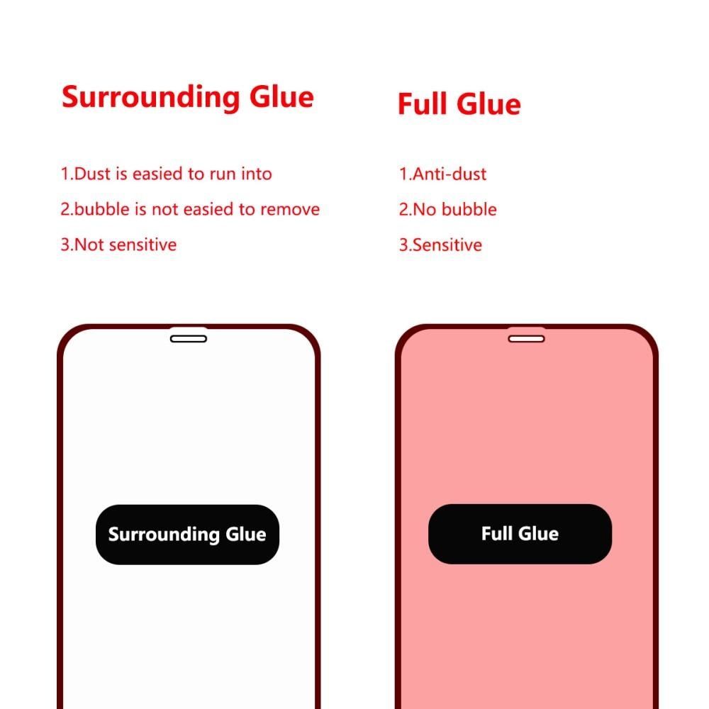 Full Glue Tempered Glass iPhone XS Max/11 Pro Max Black