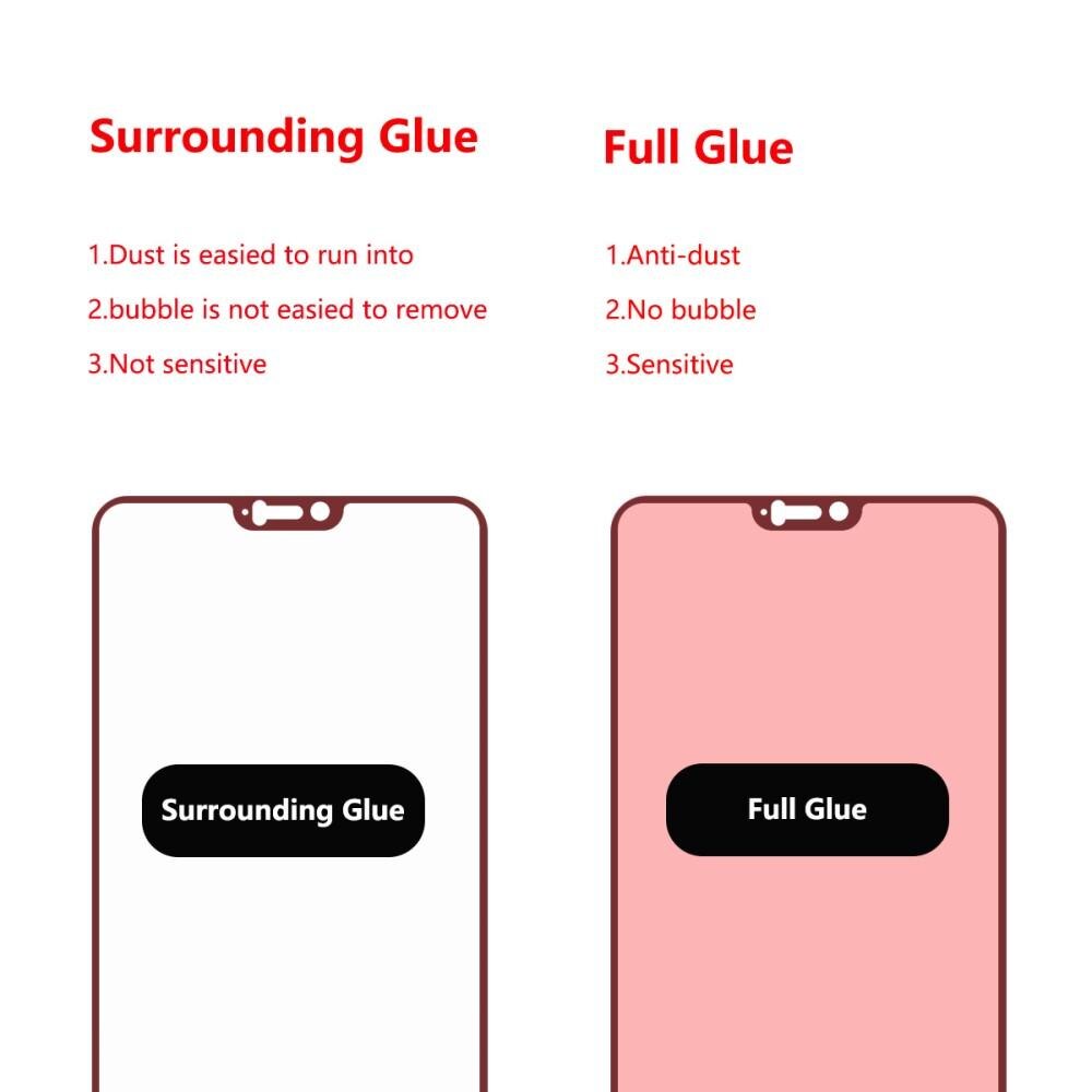 Full Glue Tempered Glass OnePlus 6 Black