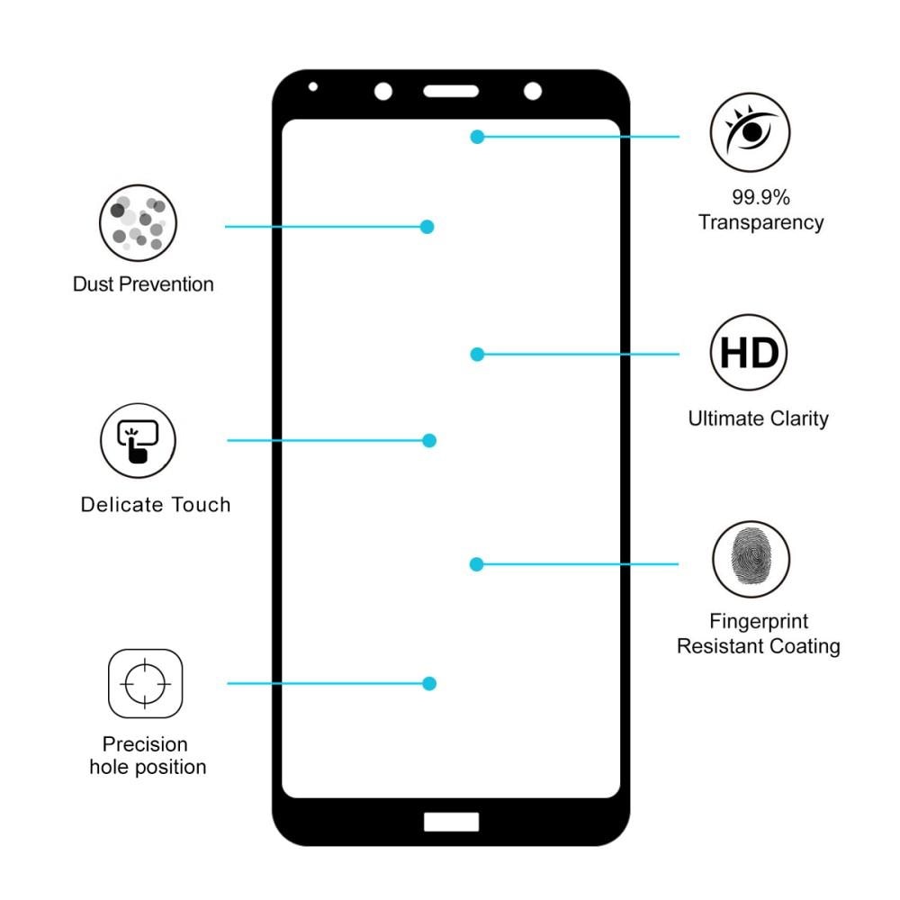 Full Glue Tempered Glass Xiaomi Redmi 7A Black