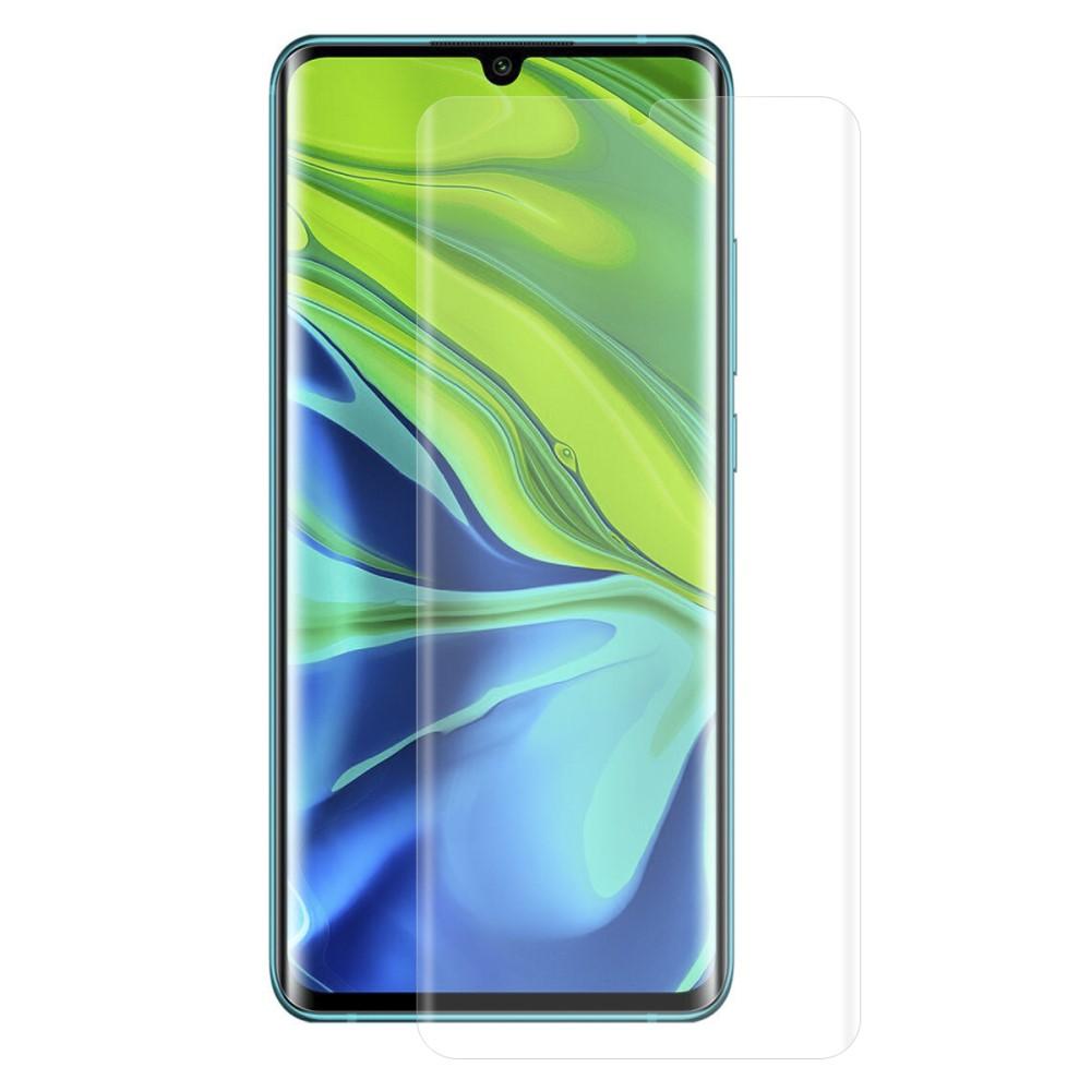 Koko näytön kaareva näytönsuoja Xiaomi Mi Note 10/10 Pro Läpinäkyvä