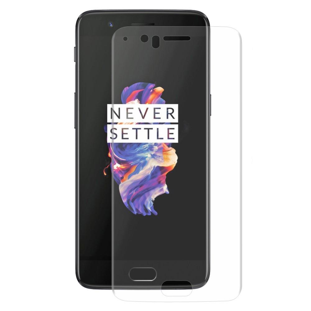 Koko näytön näytönsuoja OnePlus 5 Läpinäkyvä